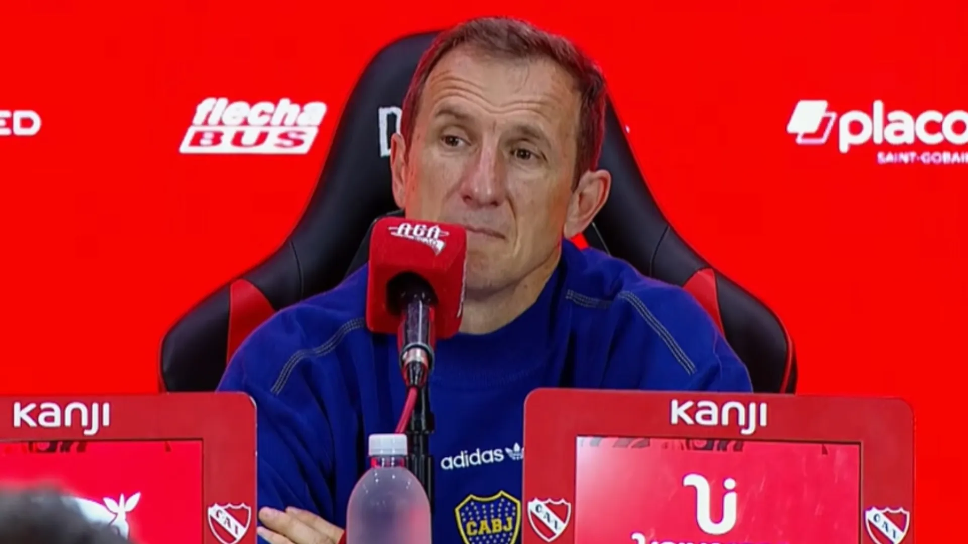 Arruabarrena comenzó a palpitar el Boca-River.