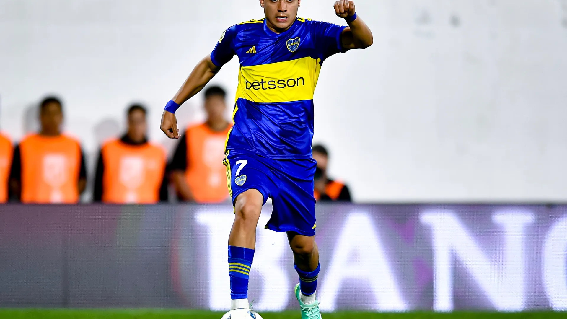 Exequiel Zeballos, jugador de Boca