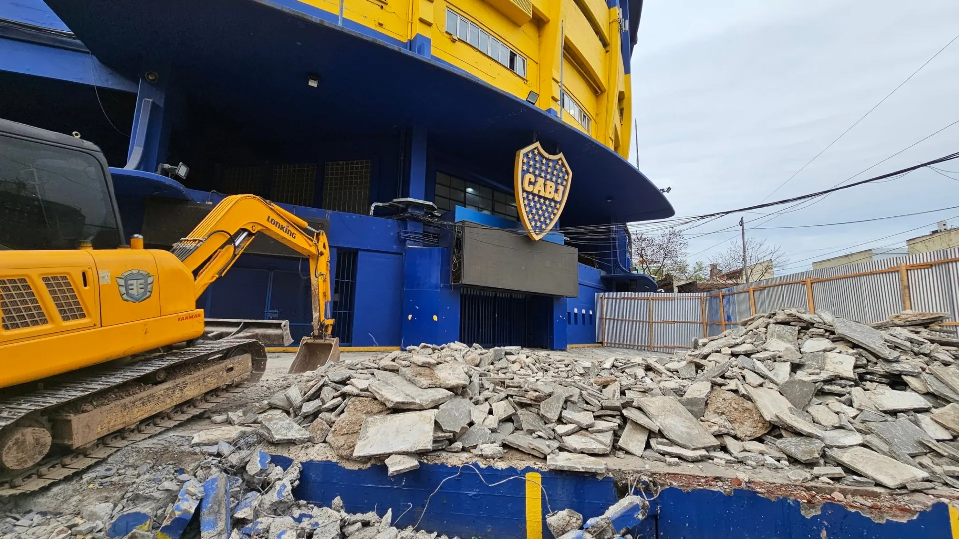 Nueva obra: Boca prepara una remodelación en la puerta de Brandsen 805