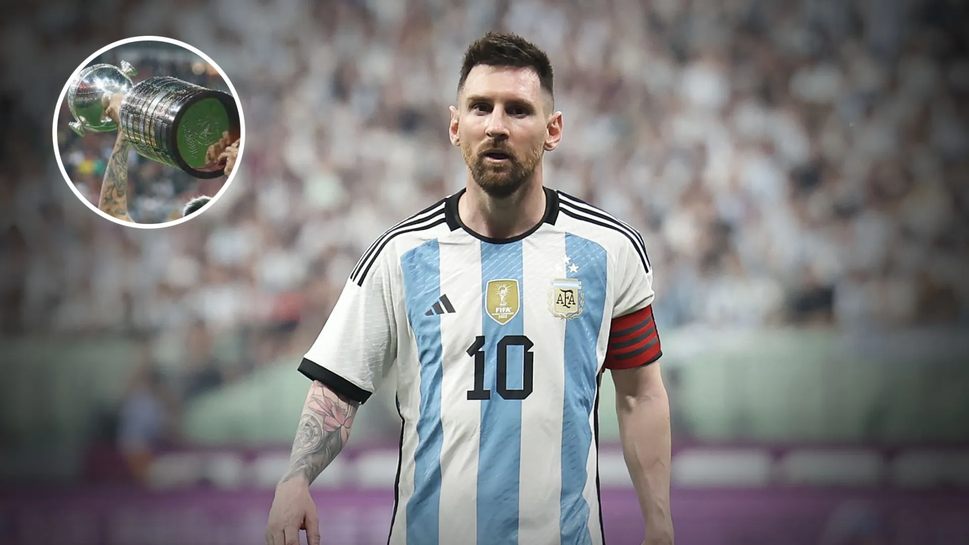 Va en serio: el plan de Conmebol para que Messi juegue la Copa Libertadores 2024