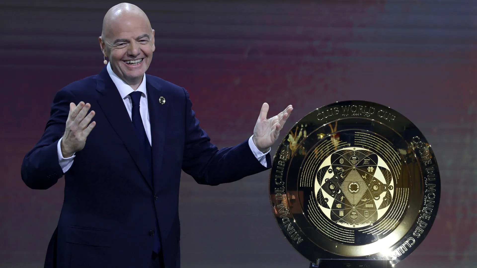 Gianni Infantino, presidente de la FIFA