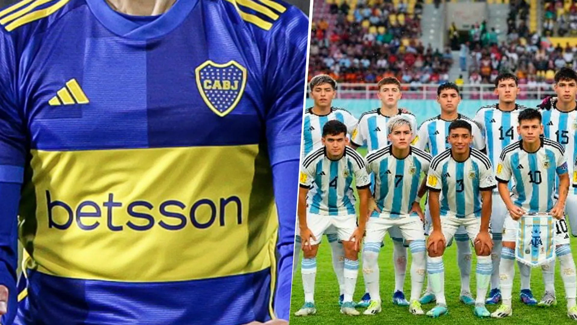 Dylan Gorosito firmó su primer contrato con Boca