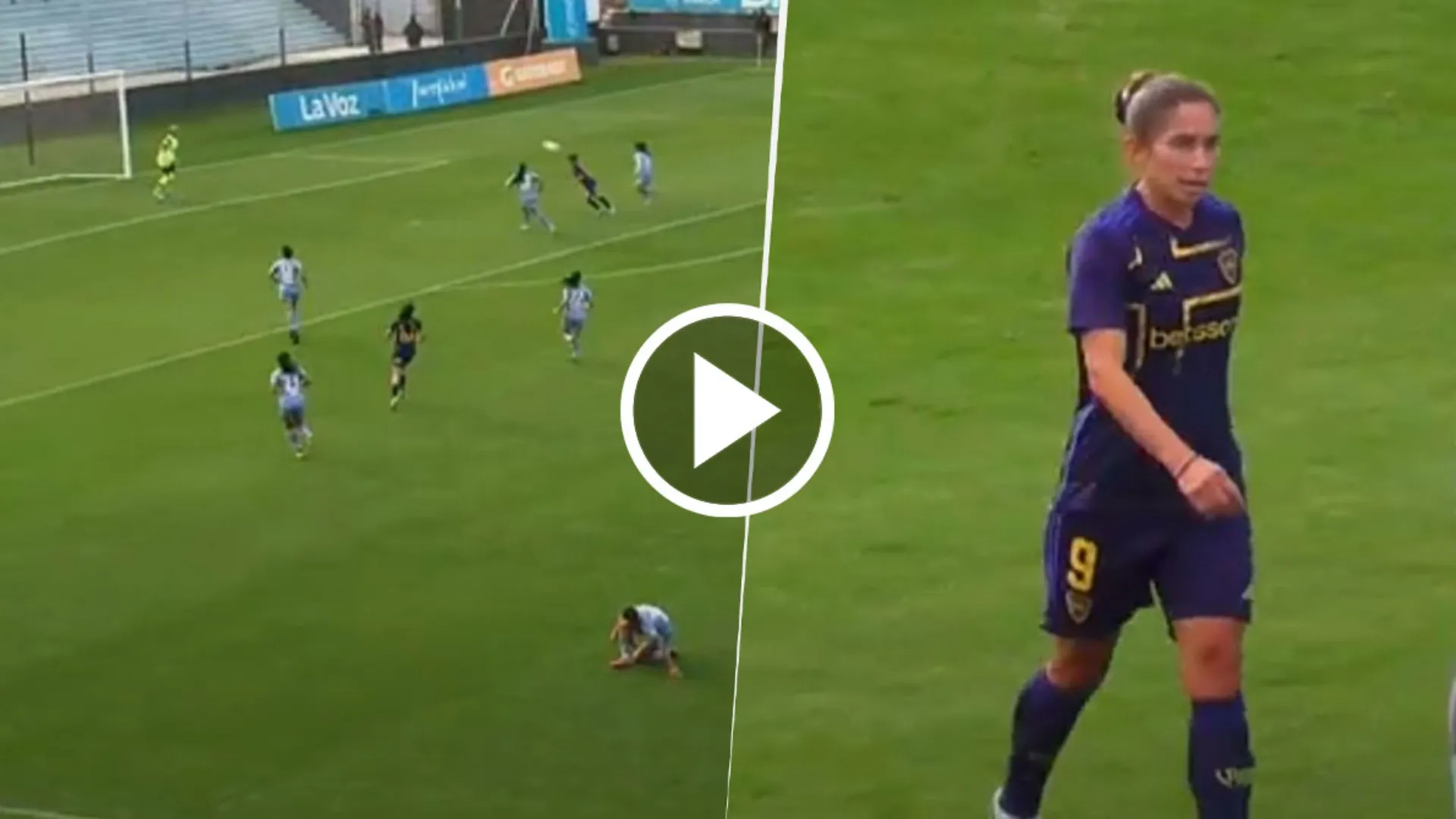 VIDEO | Andrea Ojeda, figura de las Gladiadoras, hizo un gol igual al mítico de Van Persie en Brasil 2014