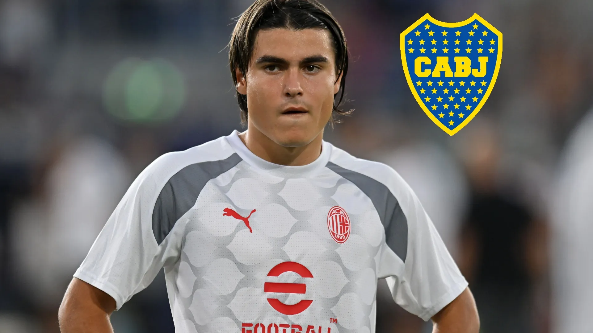 Los guiños de Luka Romero a Boca: una foto en La Bombonera y cuando lo puso por sobre River