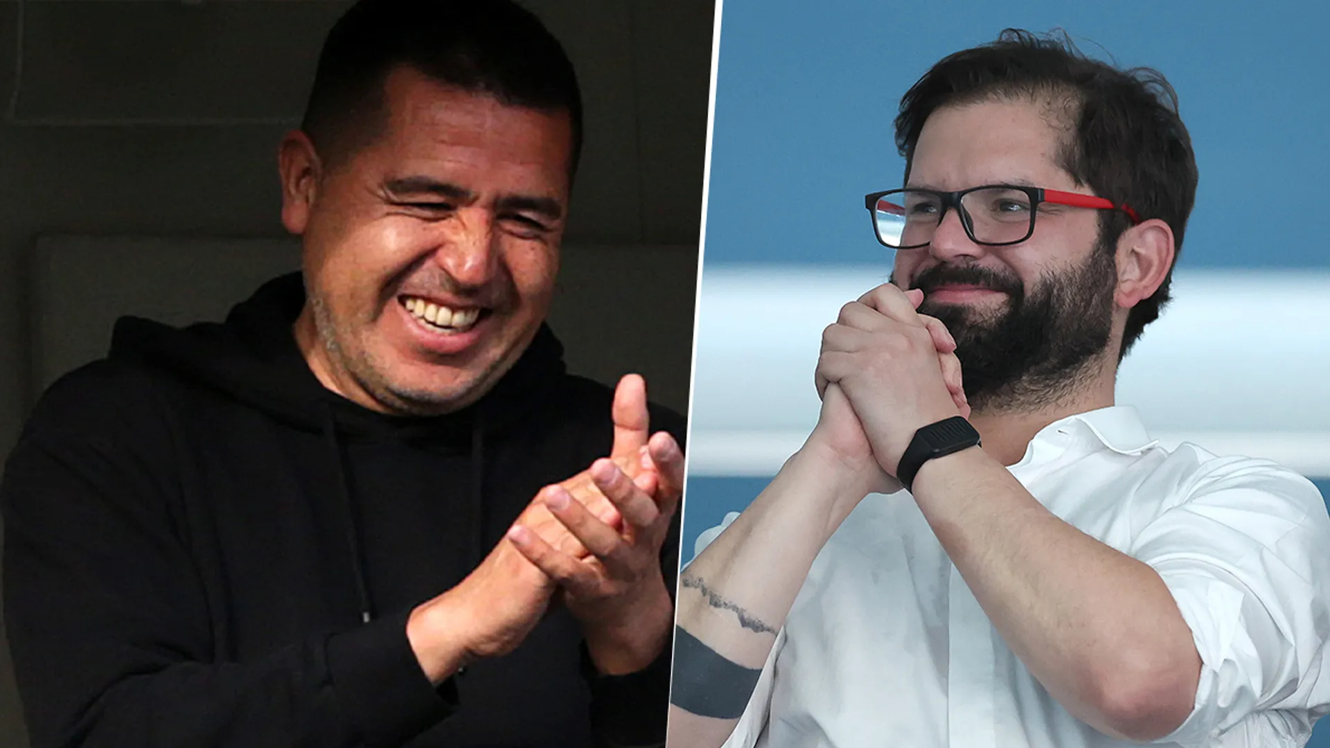 El posteo que Gabriel Boric le dedicó a Juan Román Riquelme: "La pelota..."