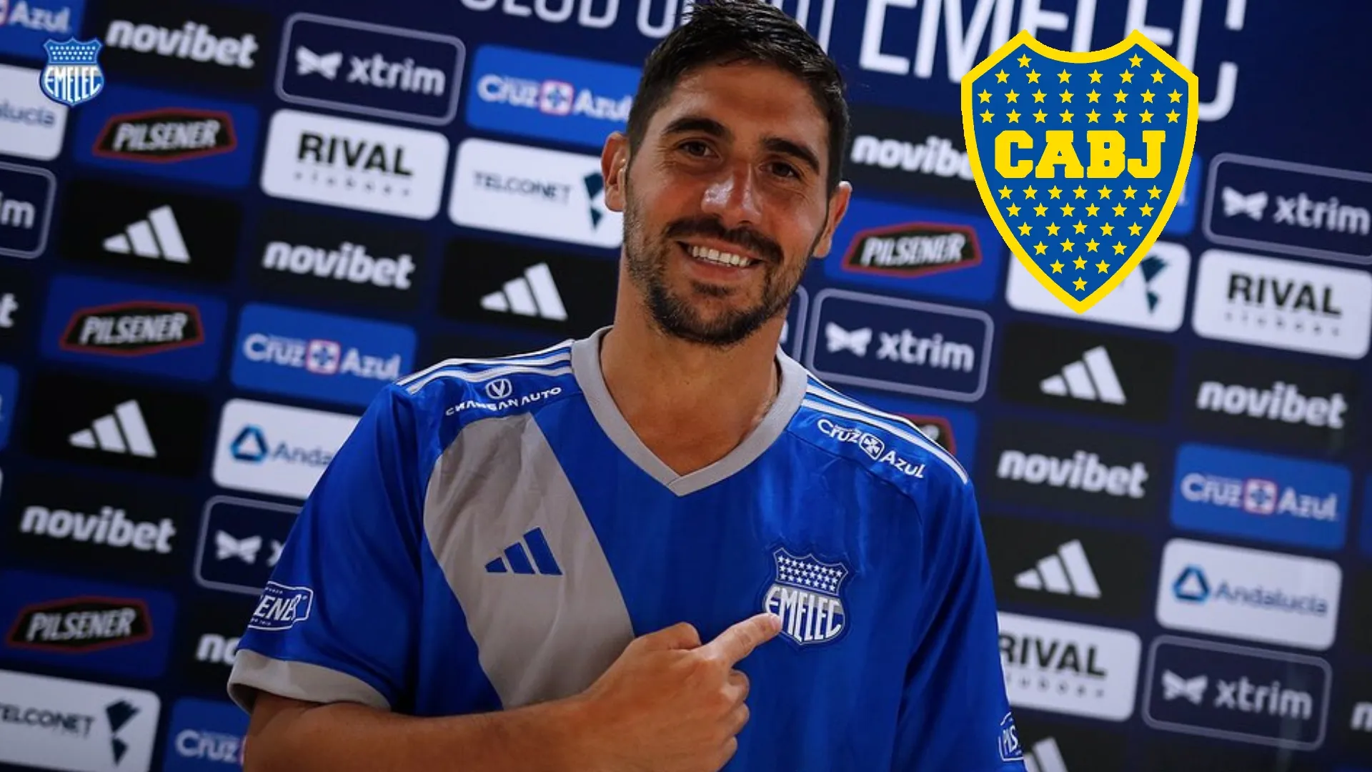 Será compañero de Cristian Erbes: Marcelo Meli, otro exBoca que se sumó a Emelec