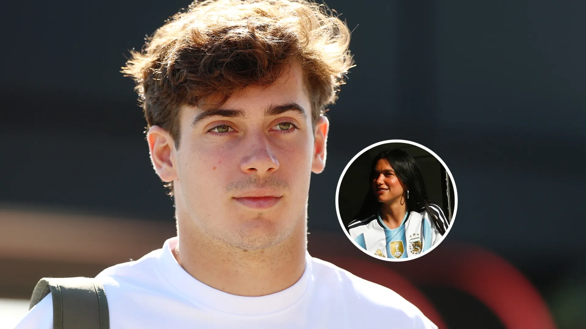 El pedido viral de Franco Colapinto a Dua Lipa tras la victoria de Boca sobre River: "Que venga a..."