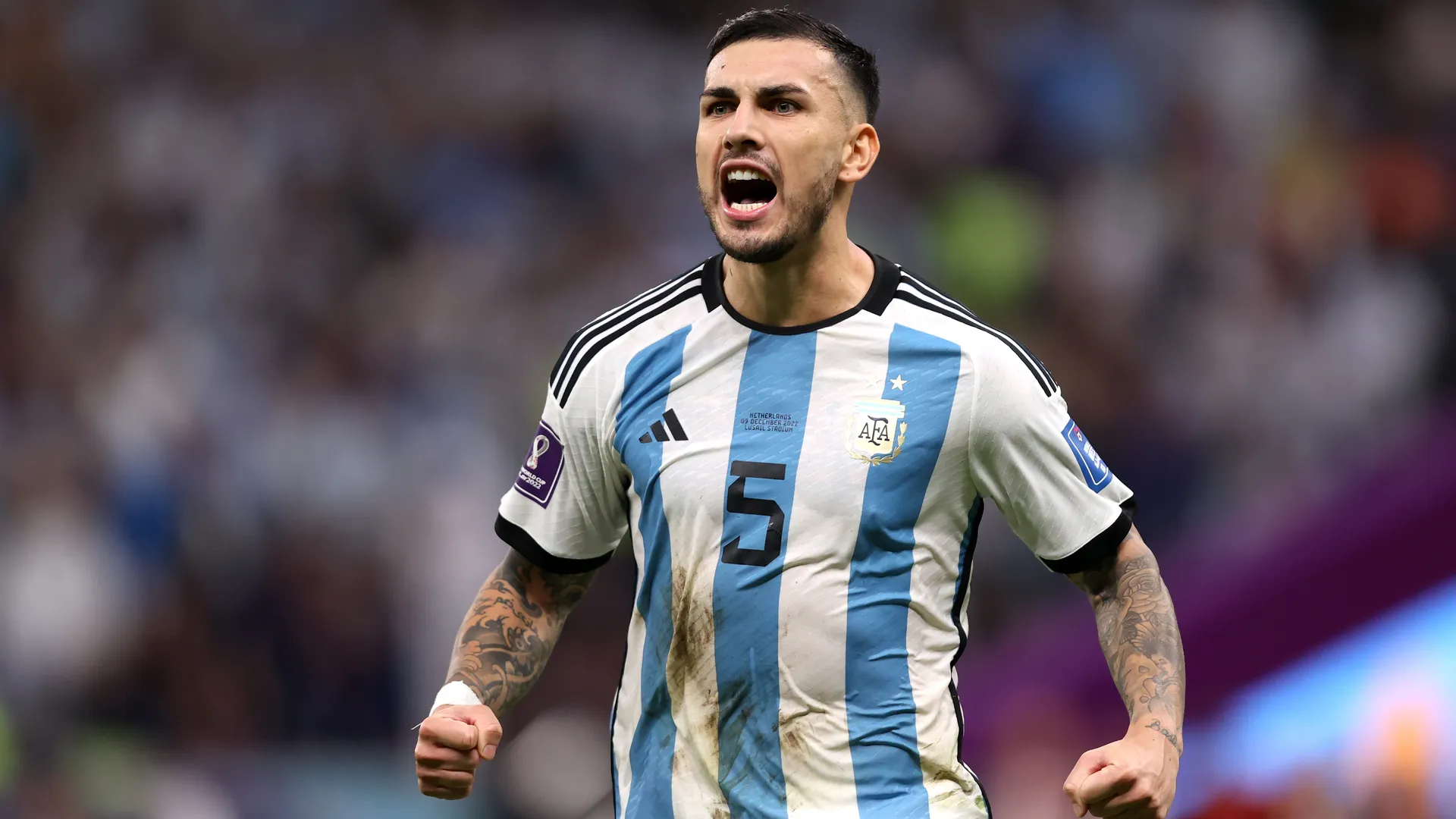 Leandro Paredes en la Selección Argentina