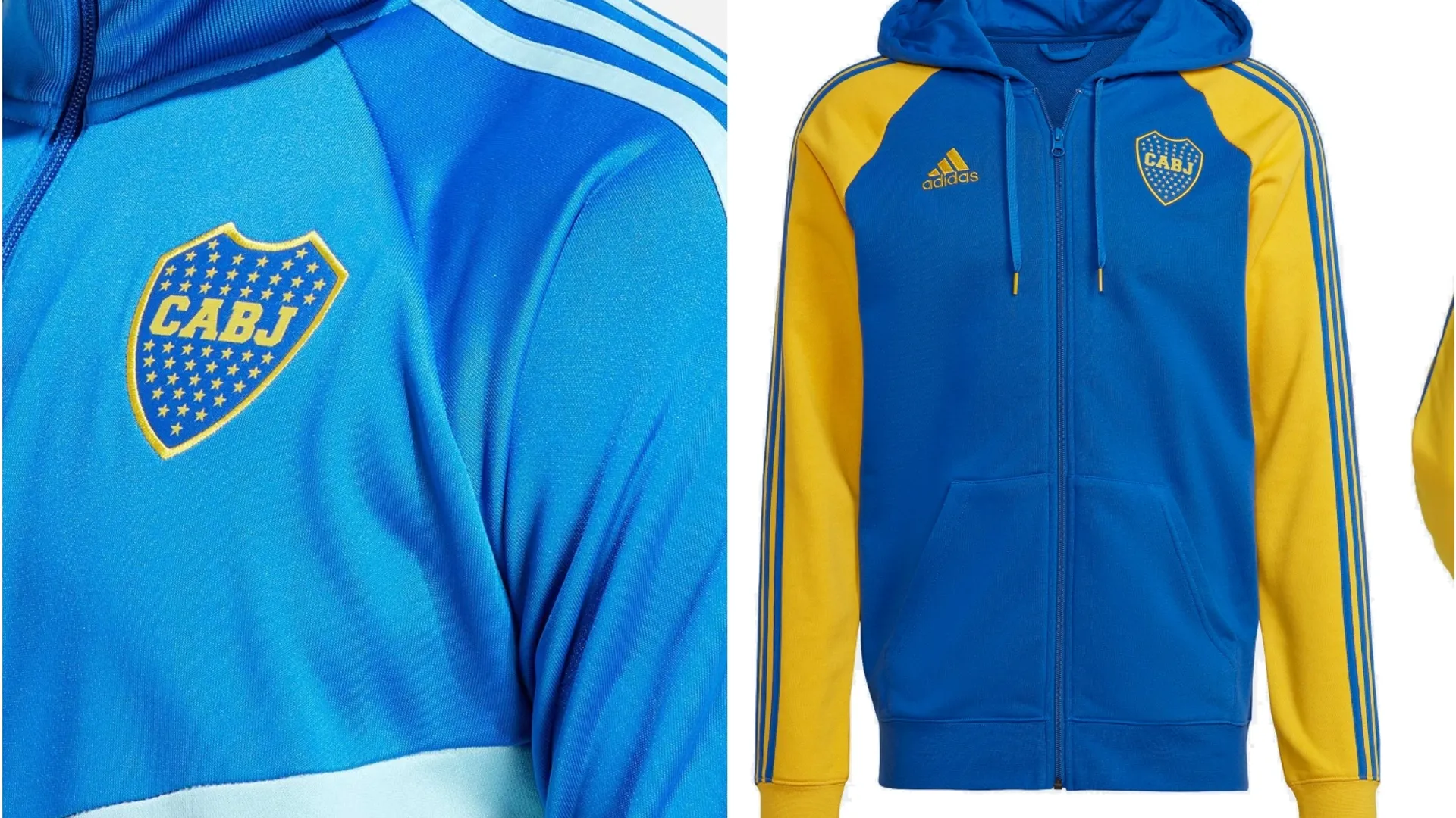 Para todos los gustos: los últimos modelos de camperas de Boca que sacó Adidas