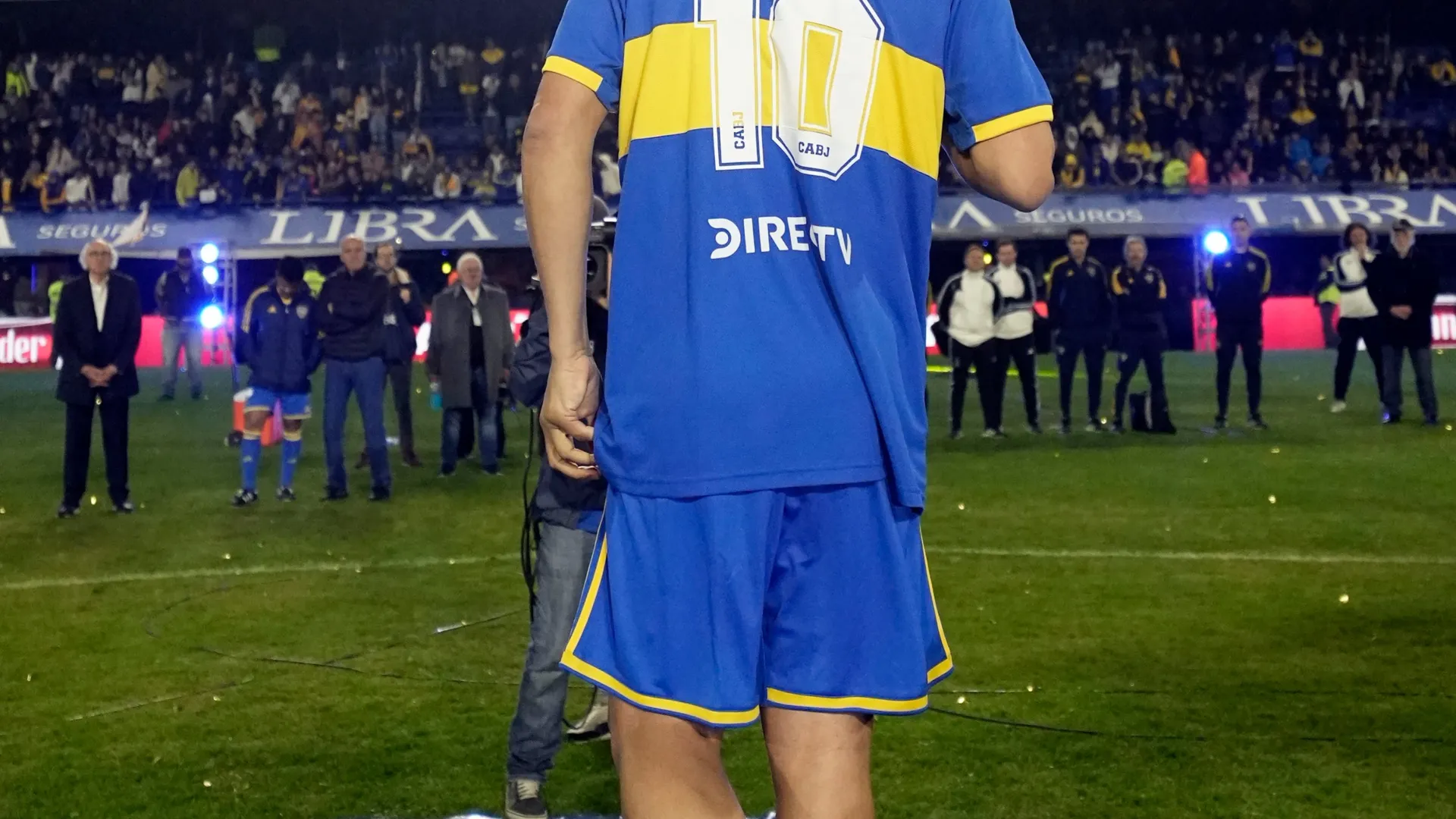 Riquelme en su despedida