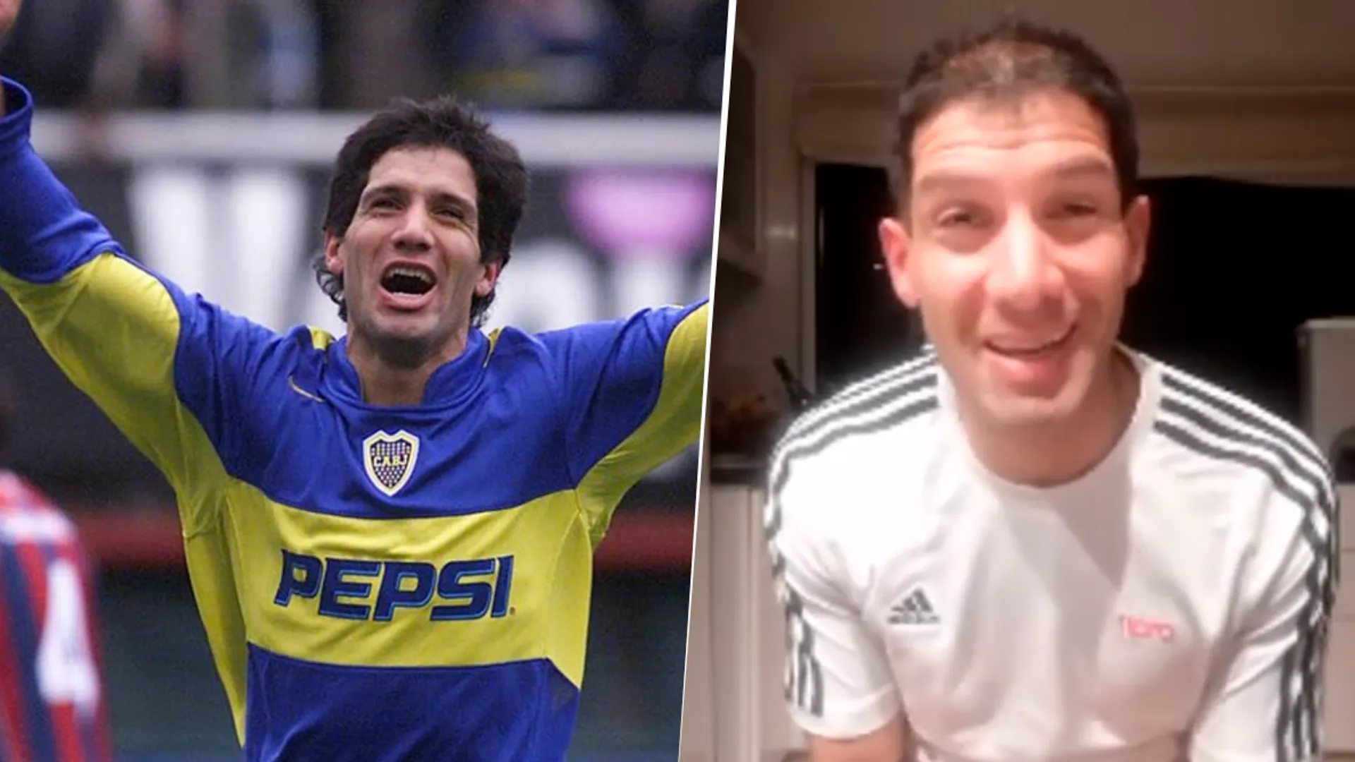 Ariel Carreño fue campeón en el Boca de Bianchi y ahora trabaja en la construcción