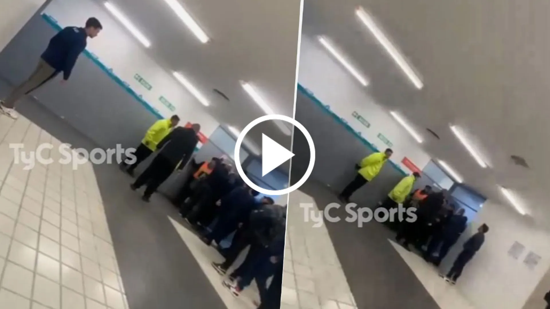 VIDEO | Así fue el cruce entre Fassi y Merlos tras la derrota de Talleres contra Boca