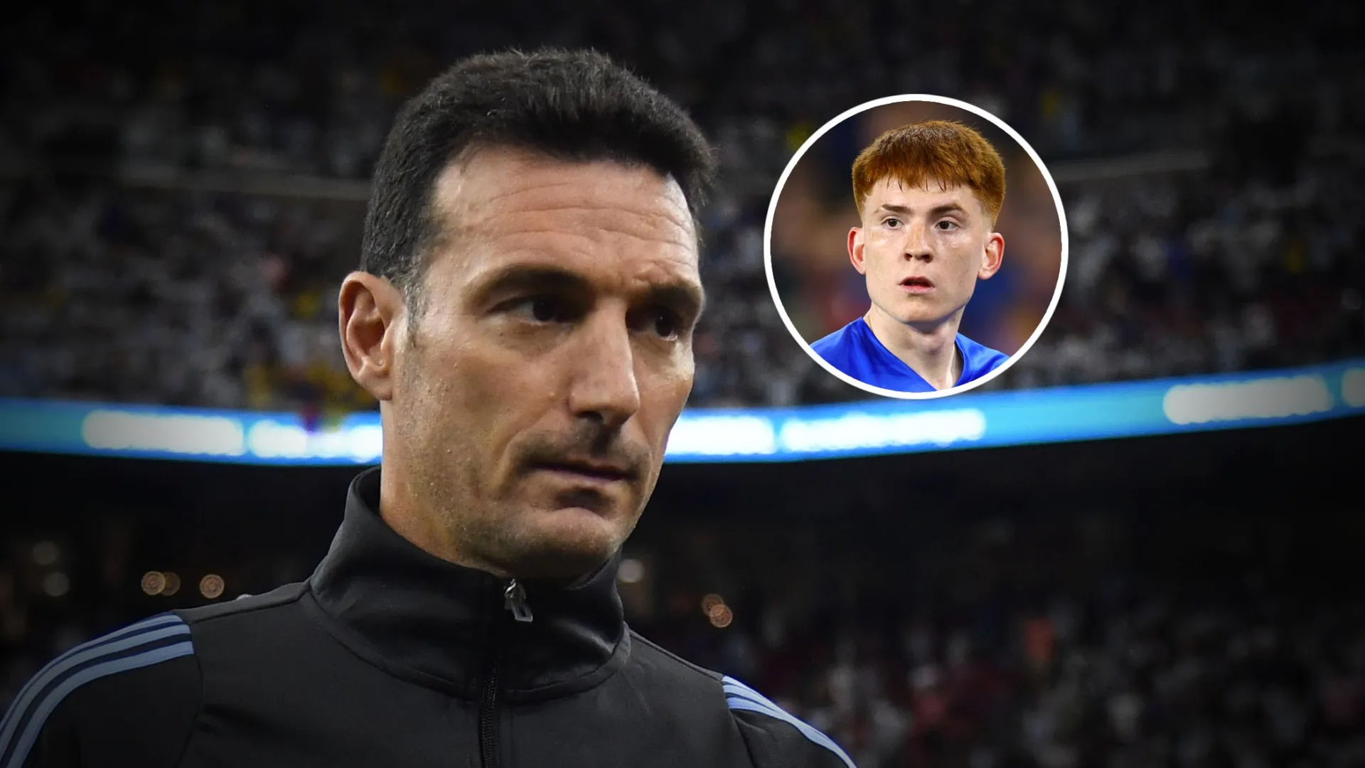 La postura de Scaloni ante la posibilidad de que el Colo Barco pueda ir al Mundial