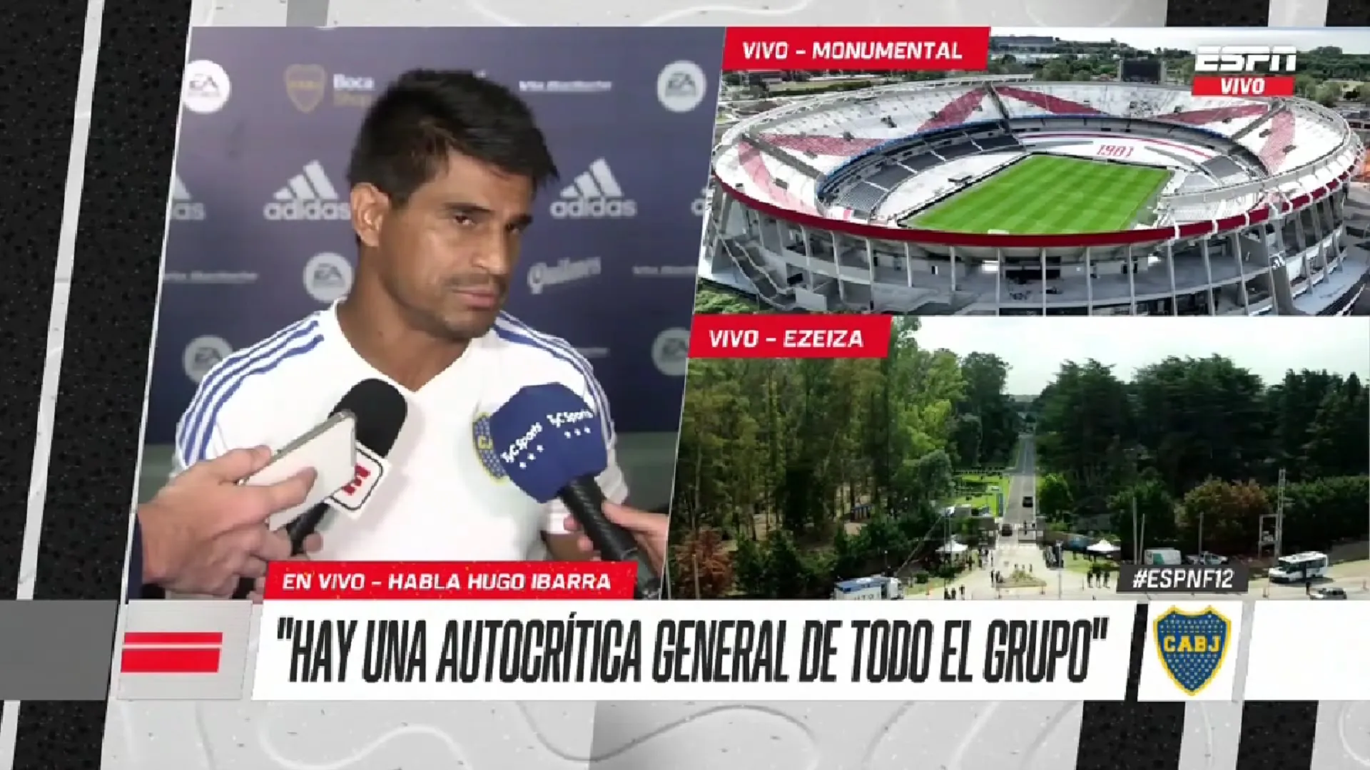 Ibarra rompió el silencio: qué habló con el plantel y qué opina de su futuro en Boca