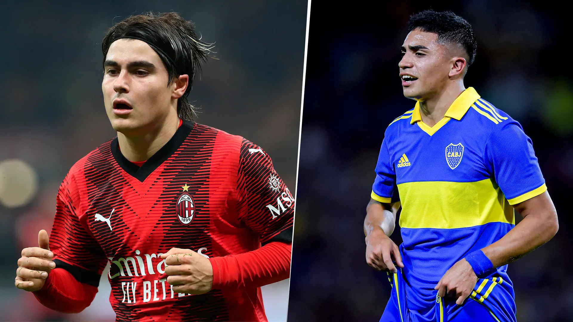 Luka Romero en Milan y Luca Langoni en Boca