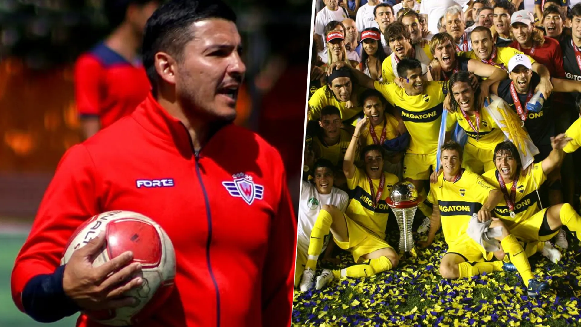 Cristian Chávez fue campeón en Boca junto a Riquelme, se retiró hace dos años y ahora arrancó su carrera como director técnico
