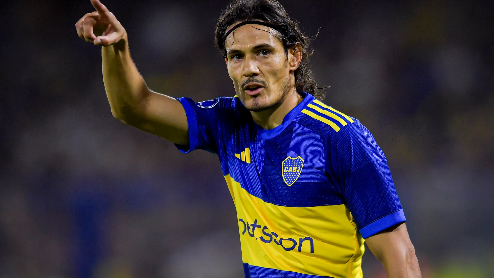 Edinson Cavani en Boca