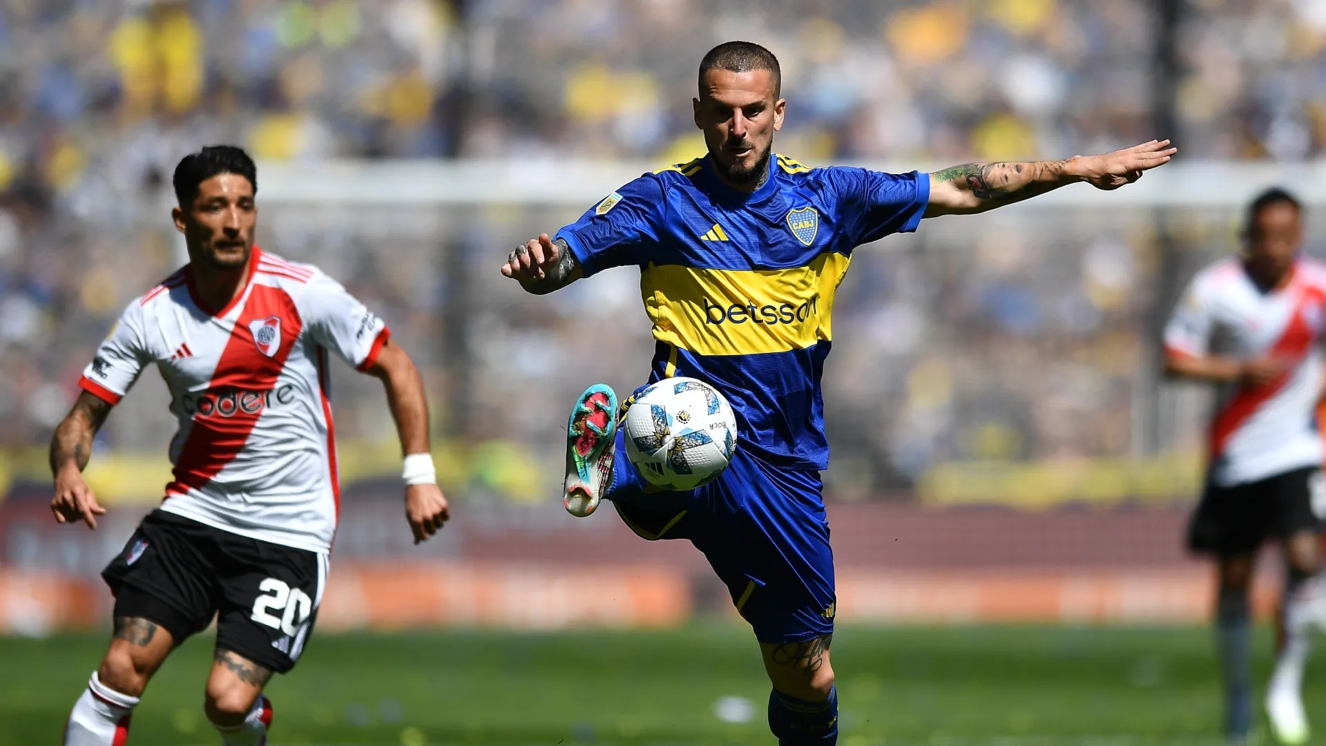 Los puntajes de los jugadores de Boca vs. River