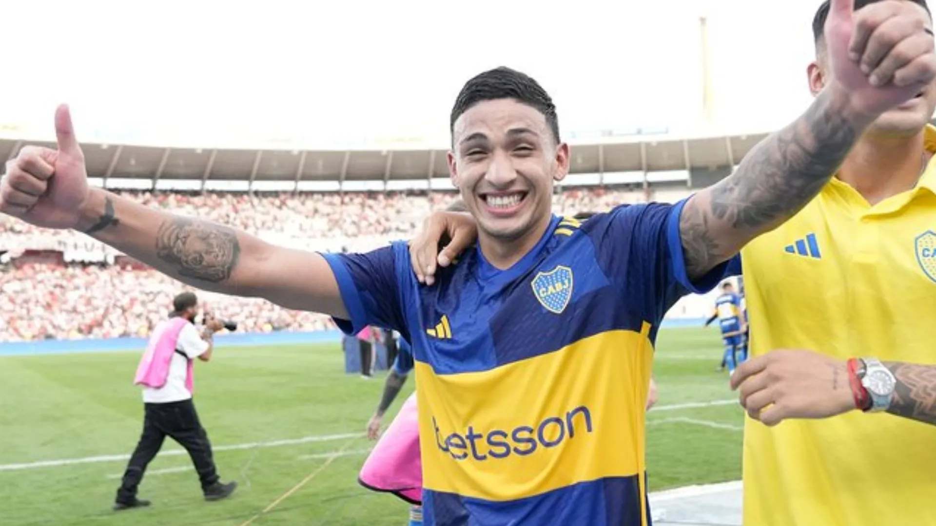 VIRAL | El gesto de Equi Fernández a Manuel Lanzini en pleno Boca-River que volvió locos a los hinchas
