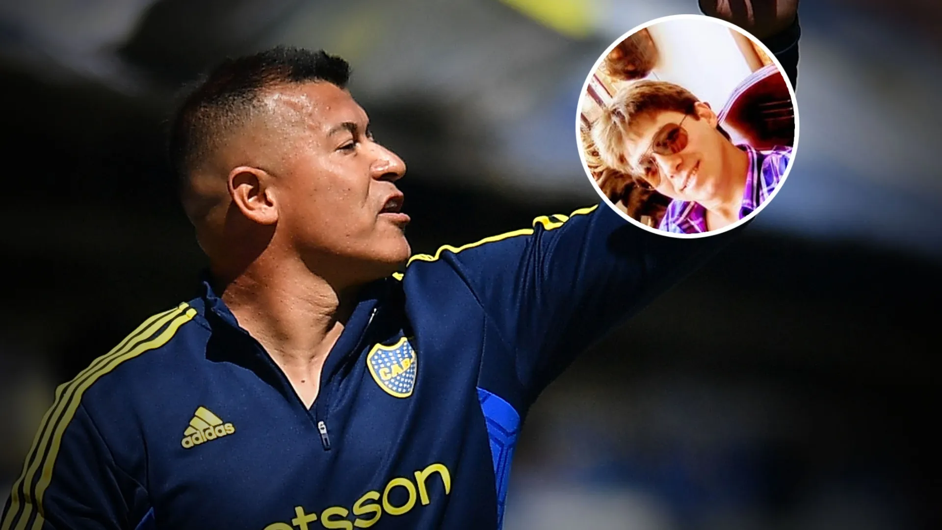 El astrólogo de Boca publicó una foto con Almirón, con un fuerte mensaje de cara a Palmeiras: "Muchos versos..."