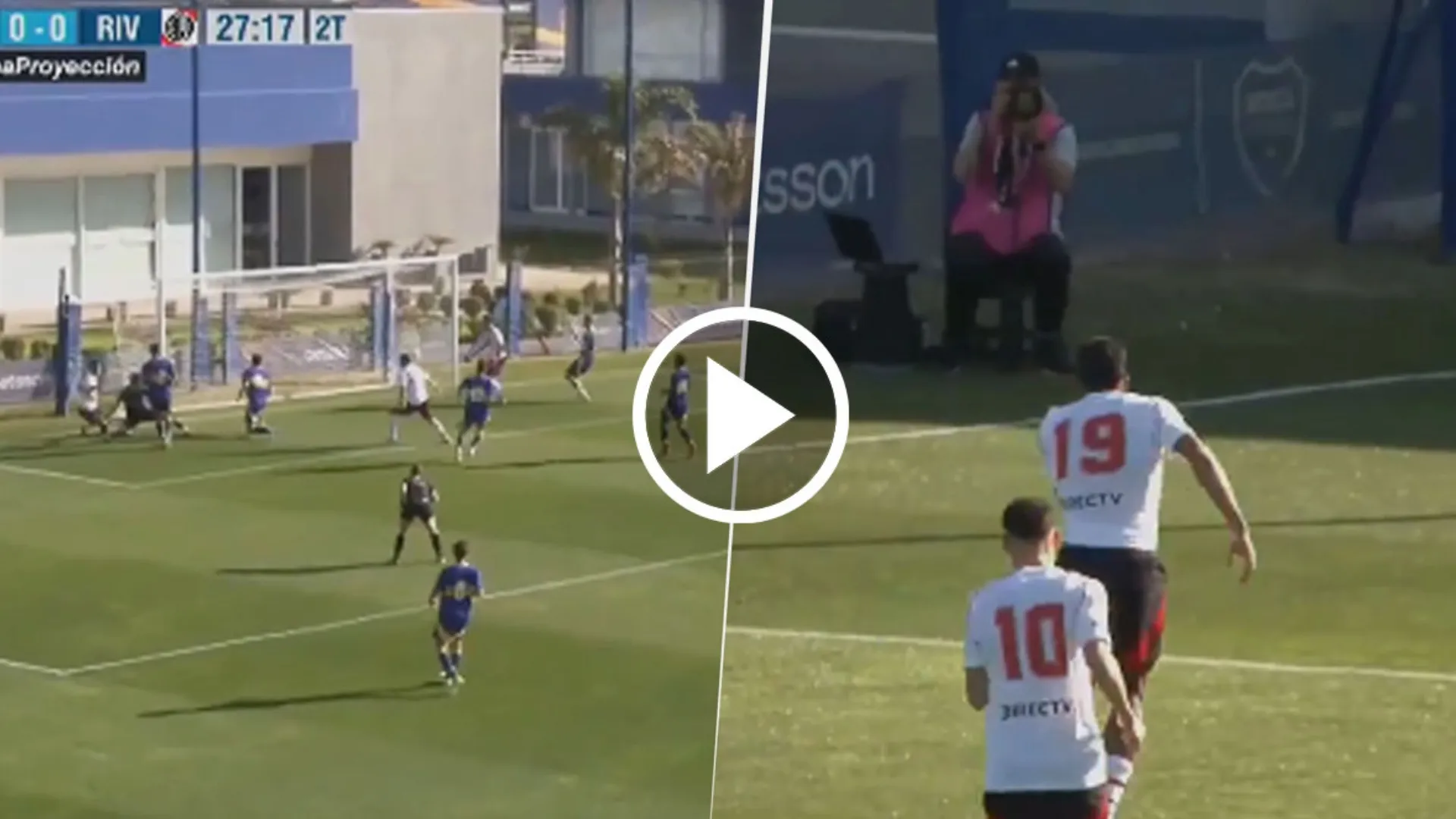 VIDEO | El gol y la expulsión en la derrota de la Reserva de Boca ante River