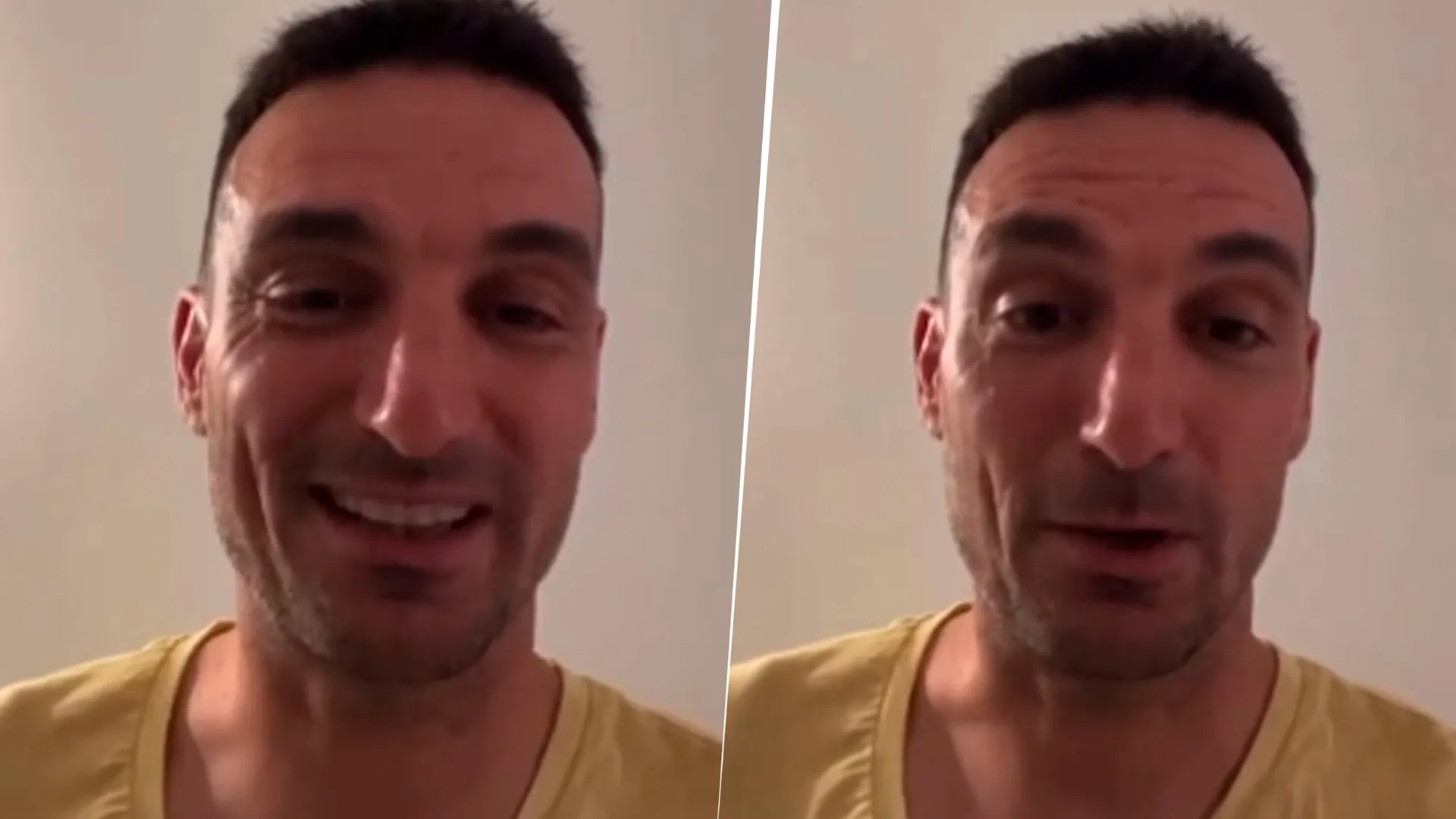 VIDEO | Scaloni confirmó su presencia en la despedida de Román y le dejó un emocionante mensaje a los hinchas