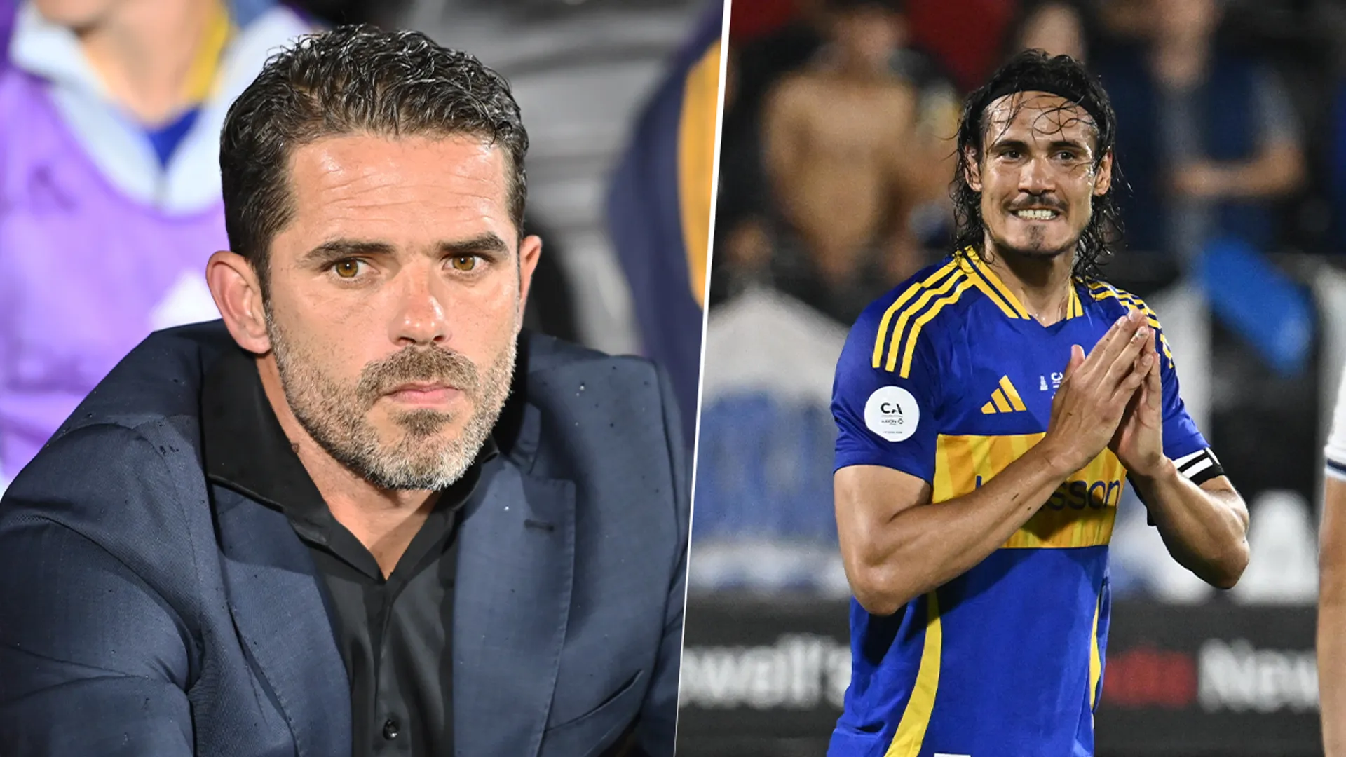 Por qué Gago puso a Edinson Cavani como suplente en Boca ante Unión