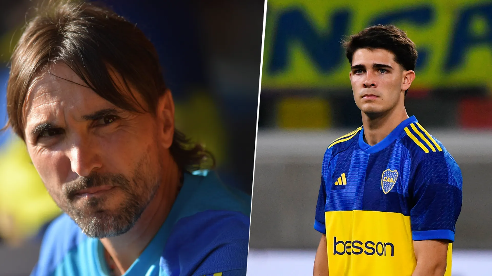 La explicación de Diego Martínez sobre por qué sacó a Vicente Taborda en Boca