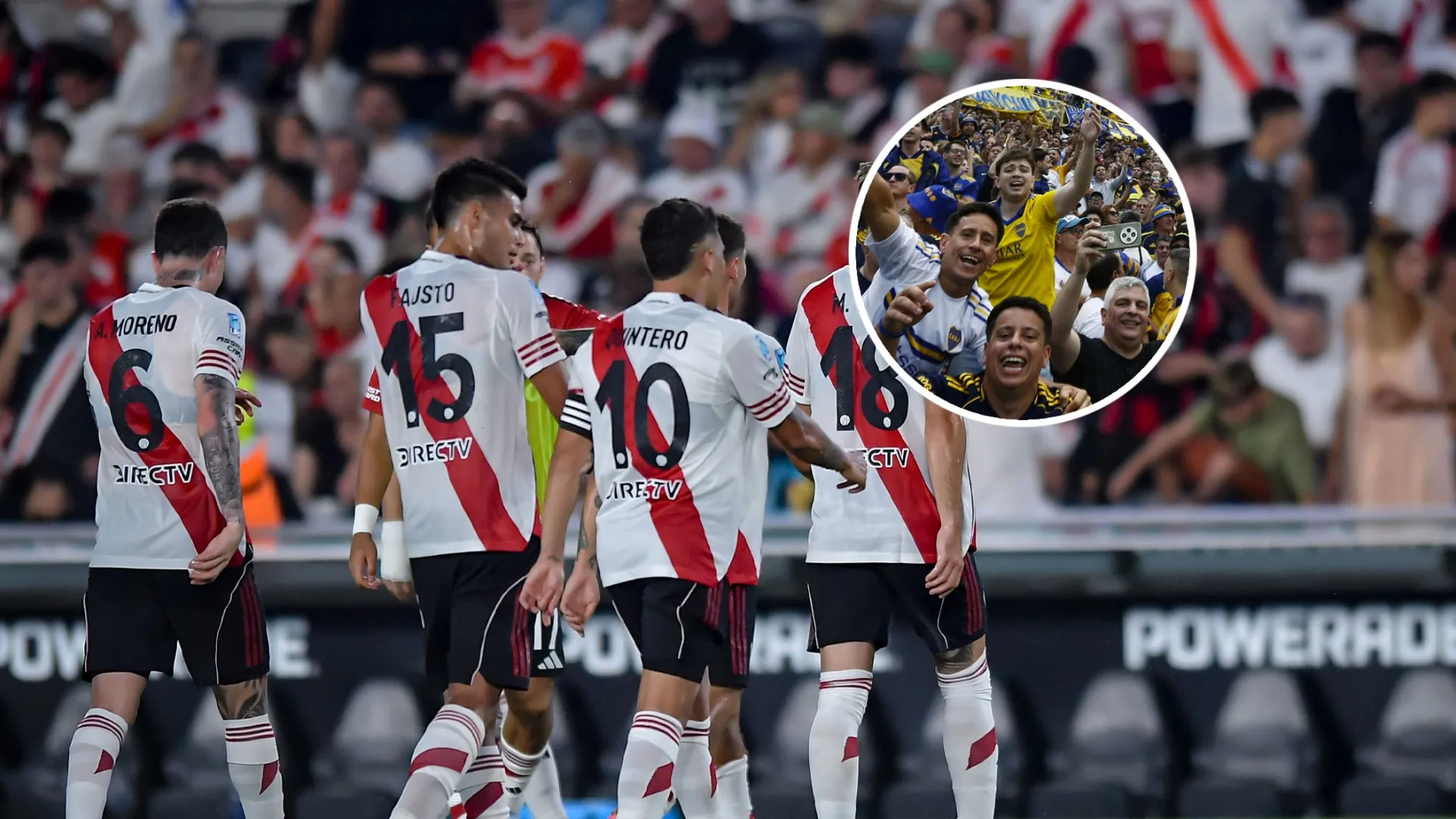 River fue goleado por Tigre y los hinchas de Boca no dejaron pasar un detalle: "Así de chiquitos son"