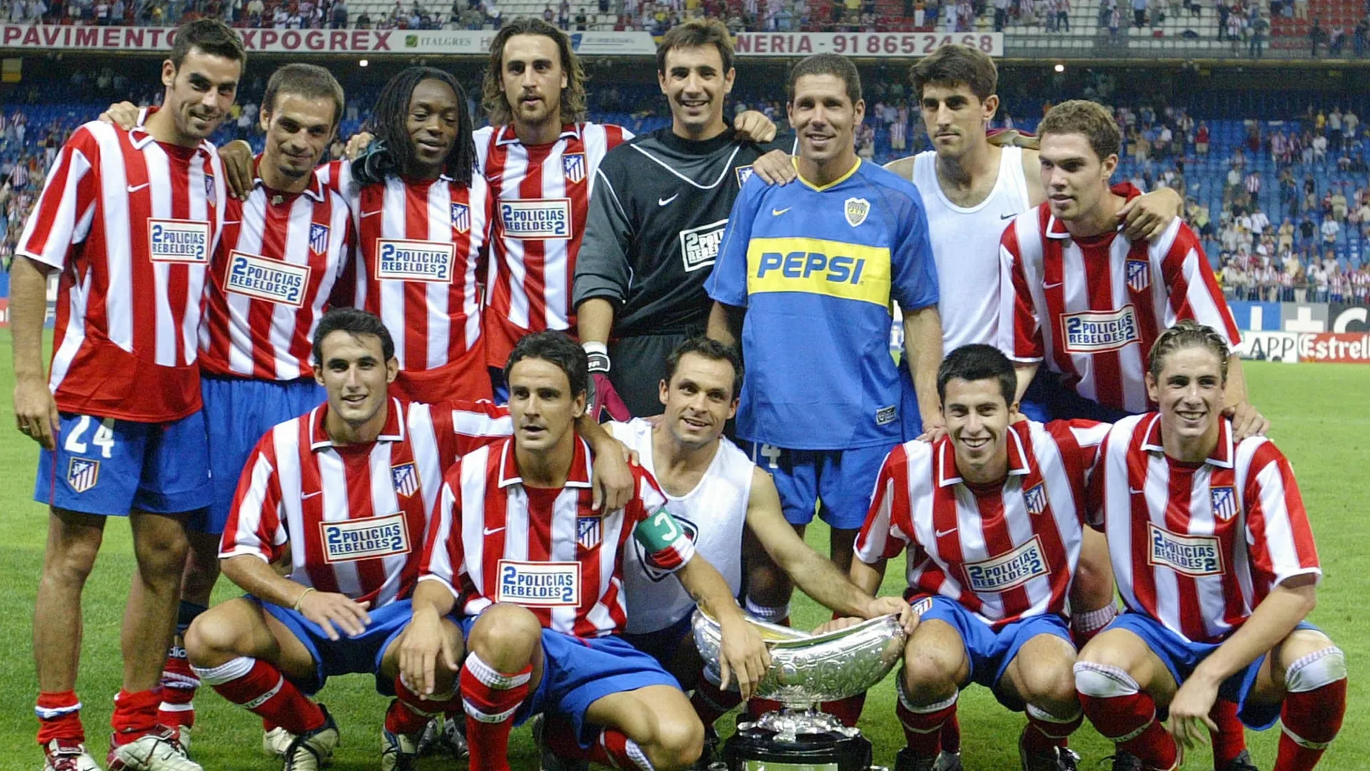 Historia poco conocida: la vez en la que el Cholo Simeone se puso la camiseta de Boca