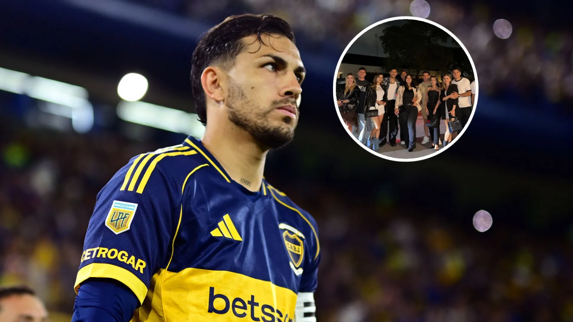 Leandro Paredes compartió una cena con tres titulares, un borrado y otro relegado junto a sus parejas