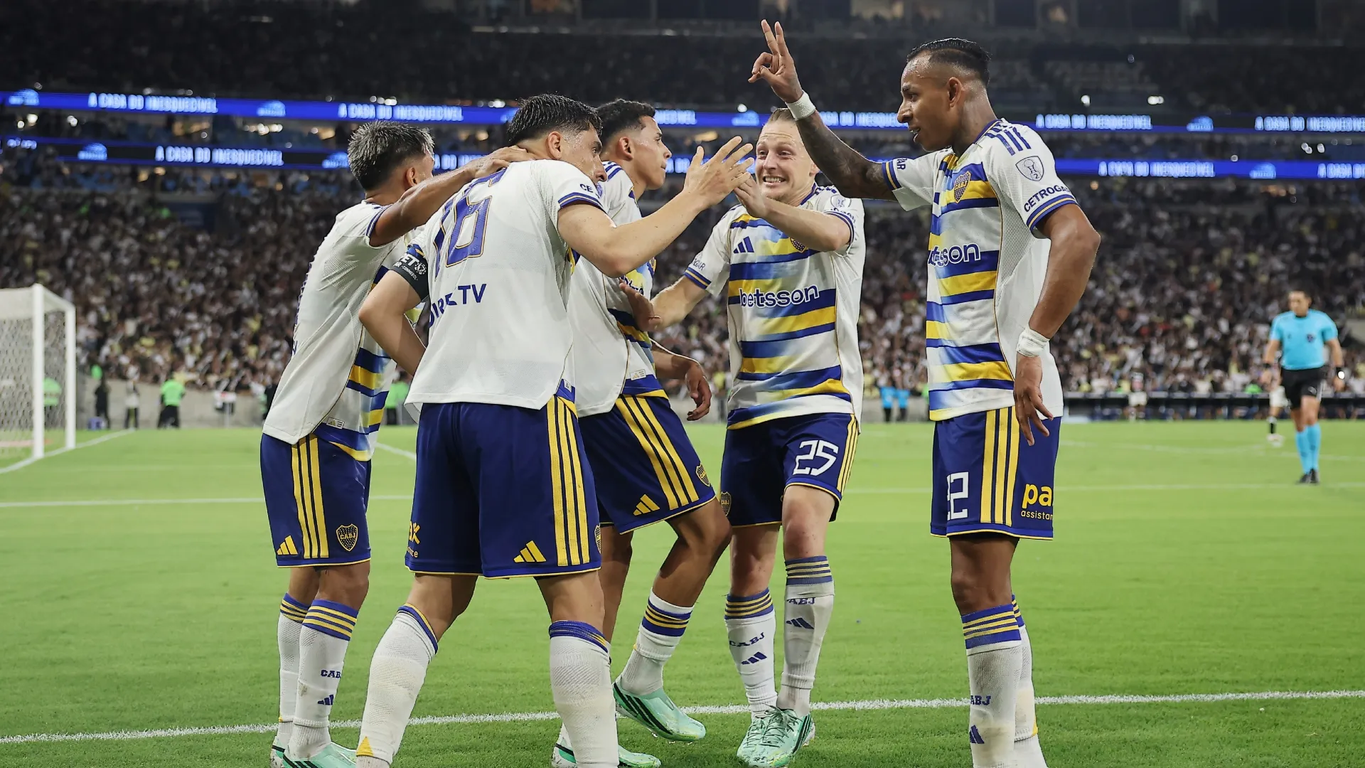 Merentiel hizo el segundo en el Maracaná.