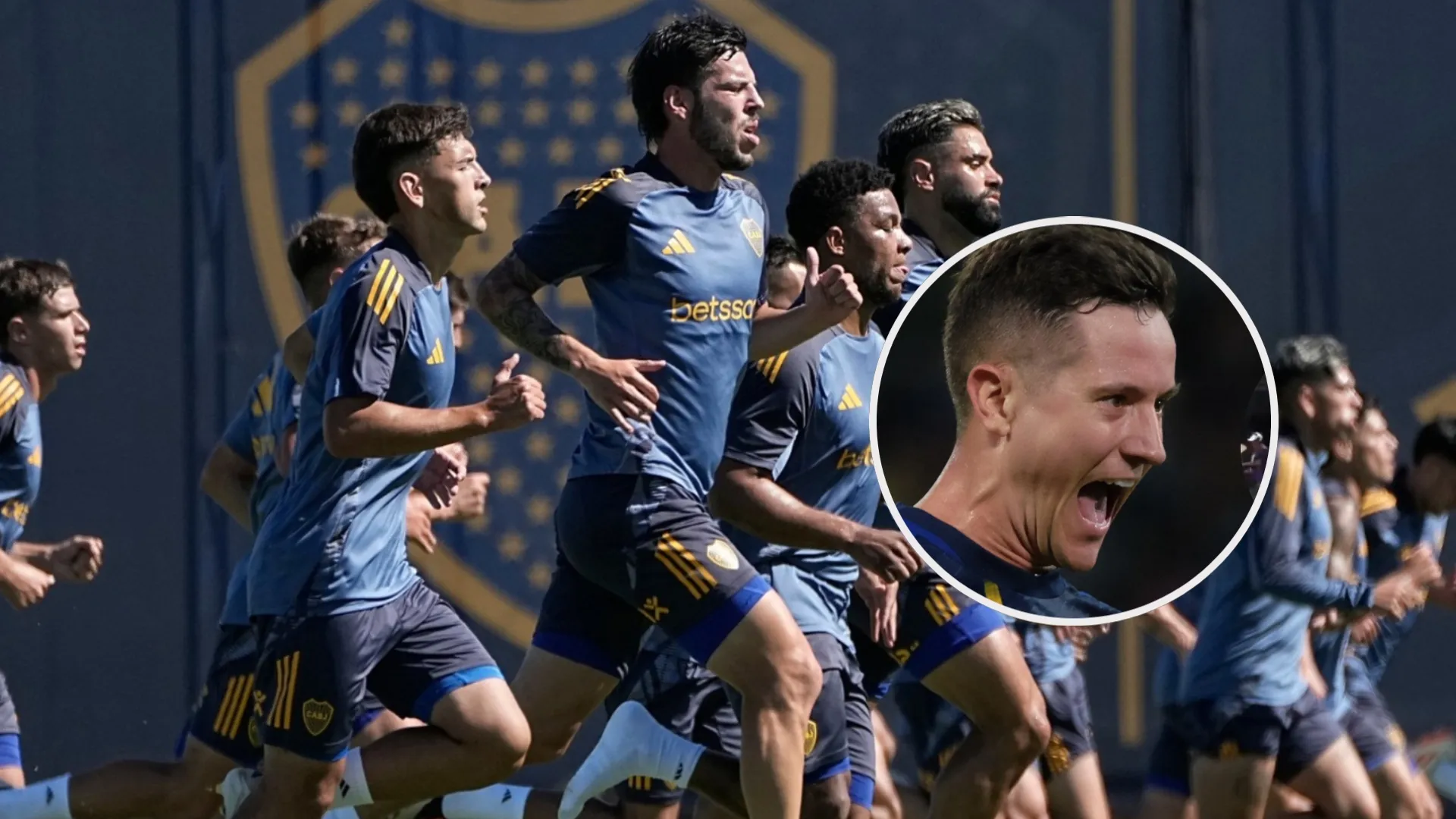 El juvenil de Boca que Ander Herrera sigue de cerca: "Me habla mucho y me da consejos"
