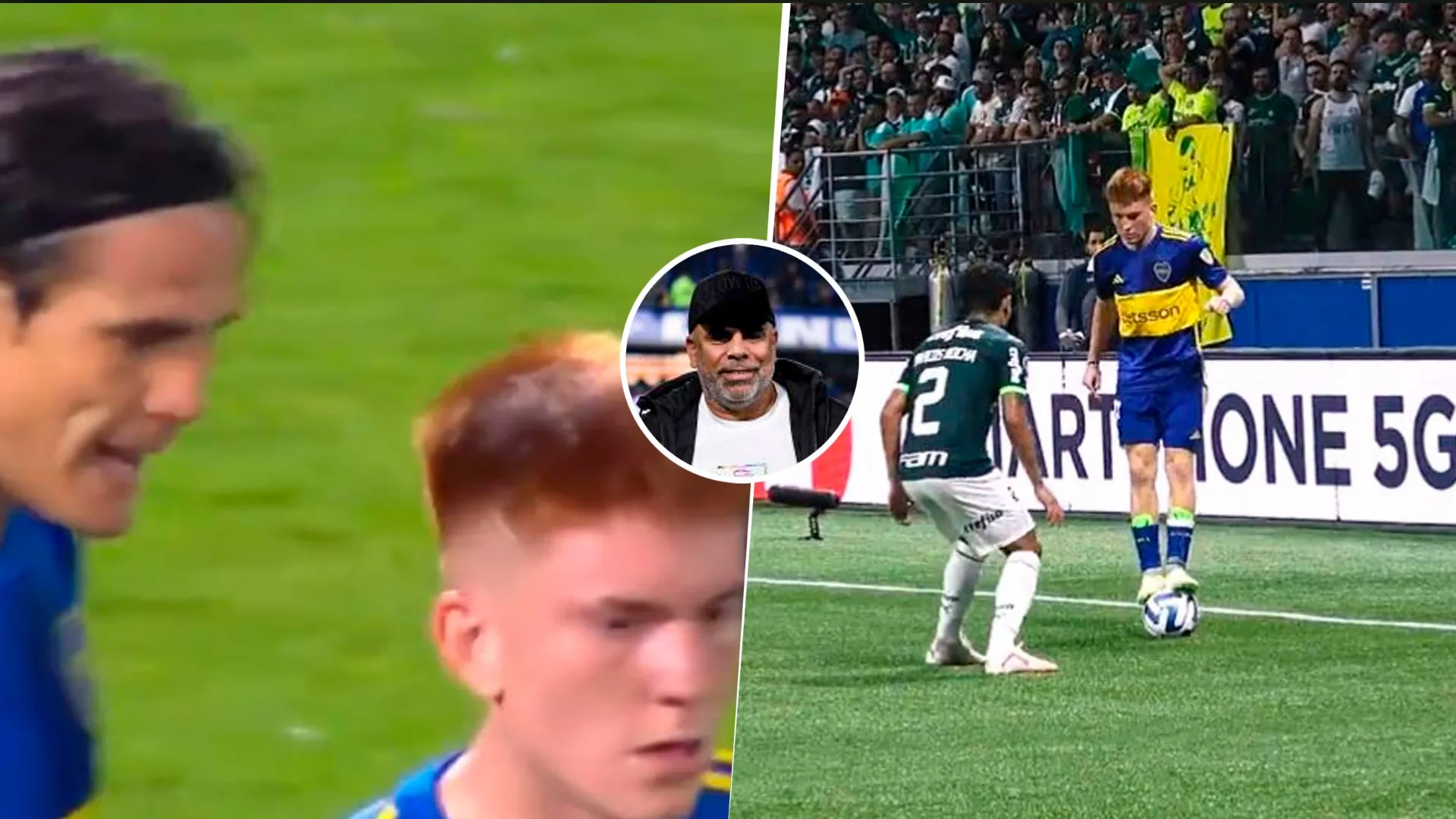 La postura de Serna sobre el Colo Barco y su cruce con Cavani y la "pisadita" ante Palmeiras
