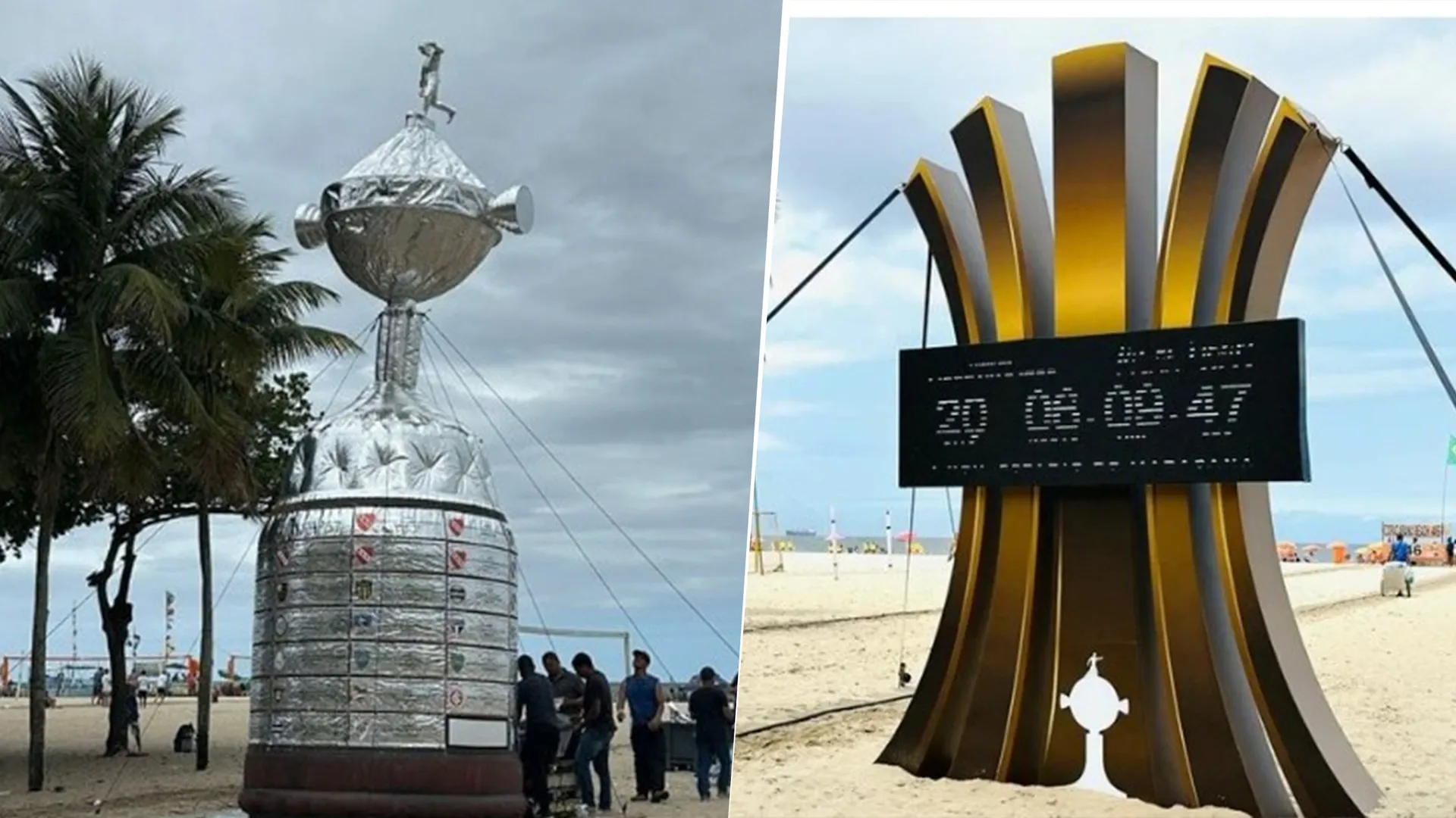 Fan Fest en Copacabana para la final de la Copa Libertadores