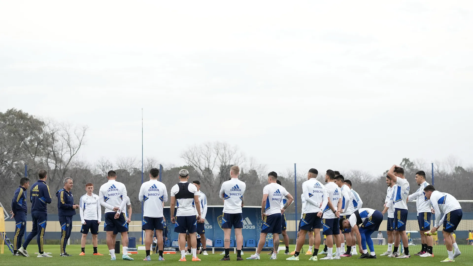 Entrenamiento de Boca Juniors