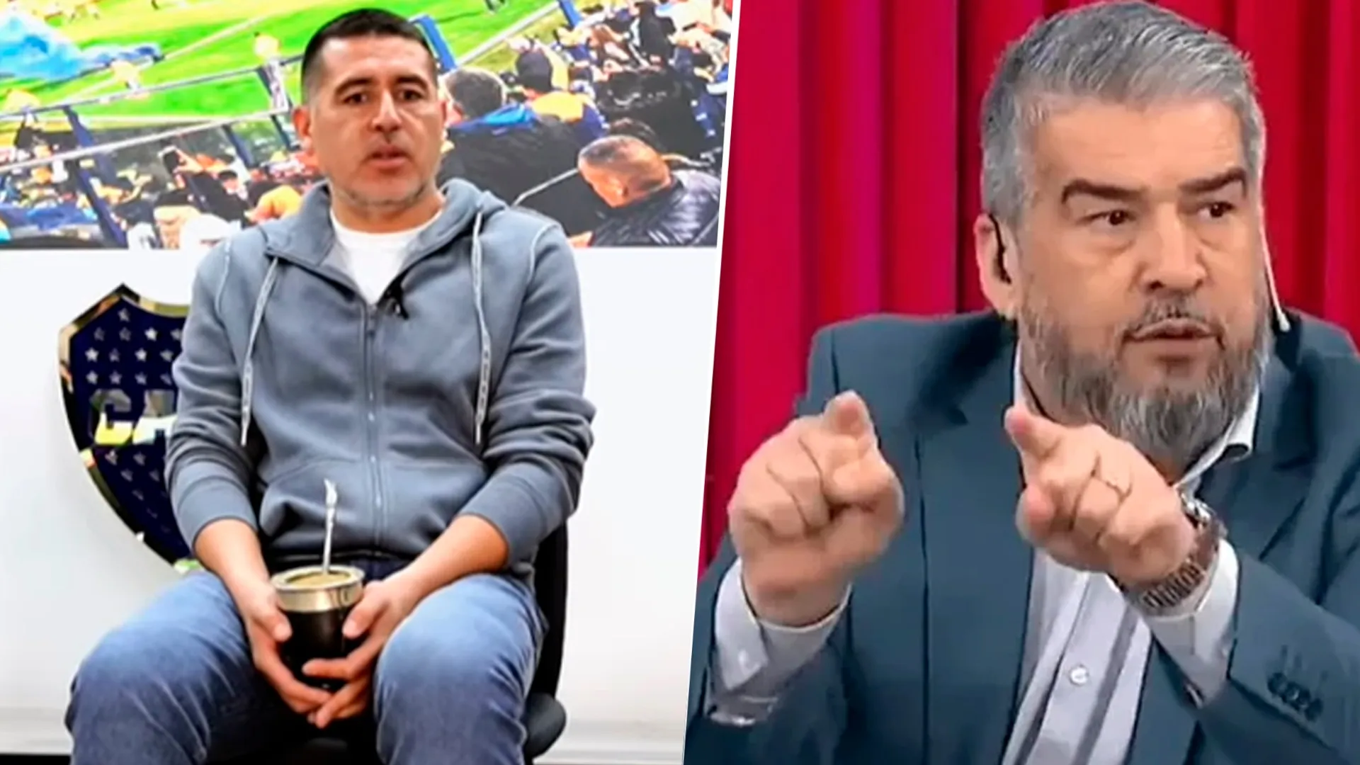 Tras su pelea, el mensaje entre líneas de Riquelme al Chavo Fucks: "Yo aprendí que el periodista…"