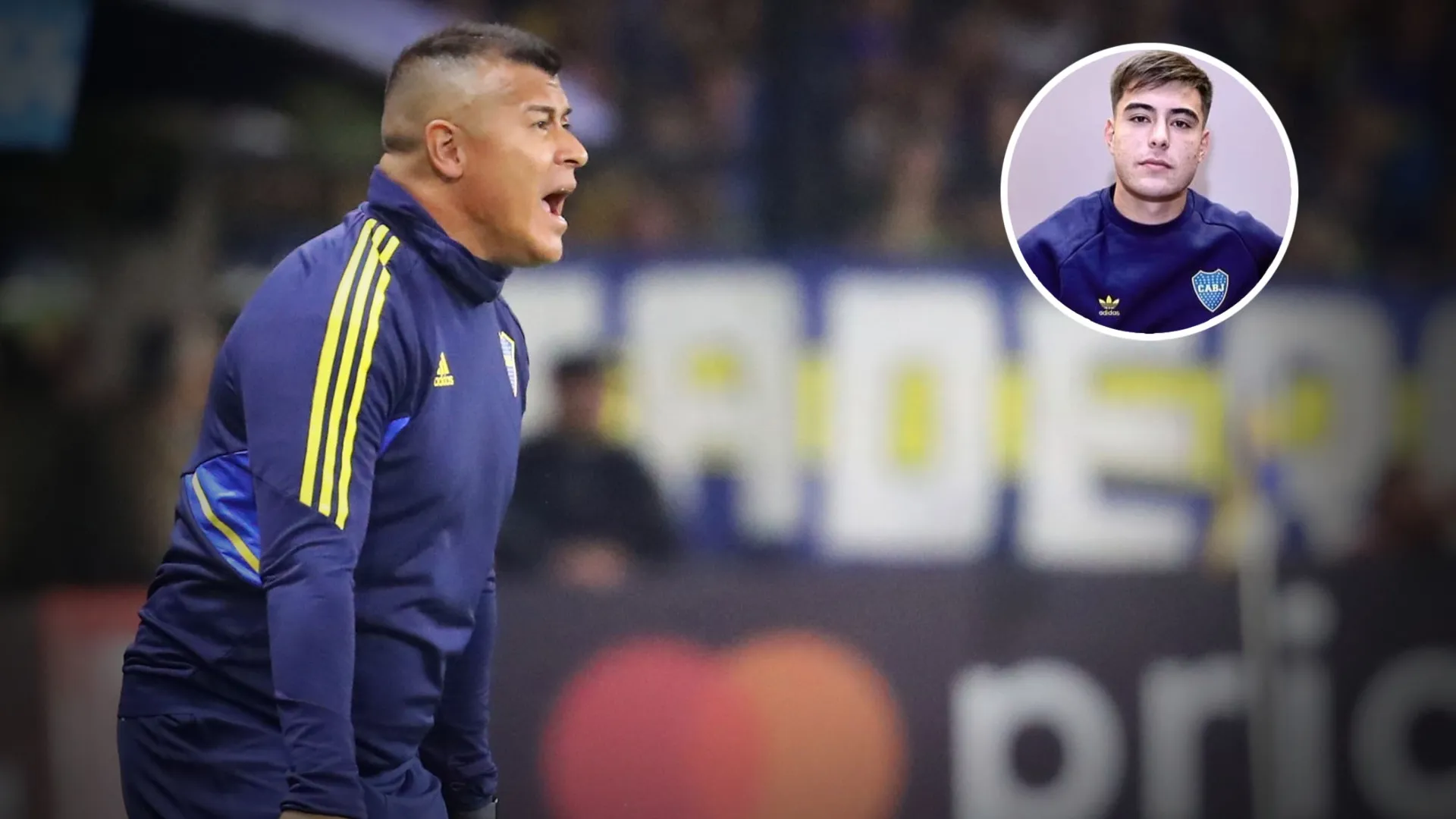 Almirón llenó de elogios a Anselmino tras su debut en Boca: "Estoy contento por él"