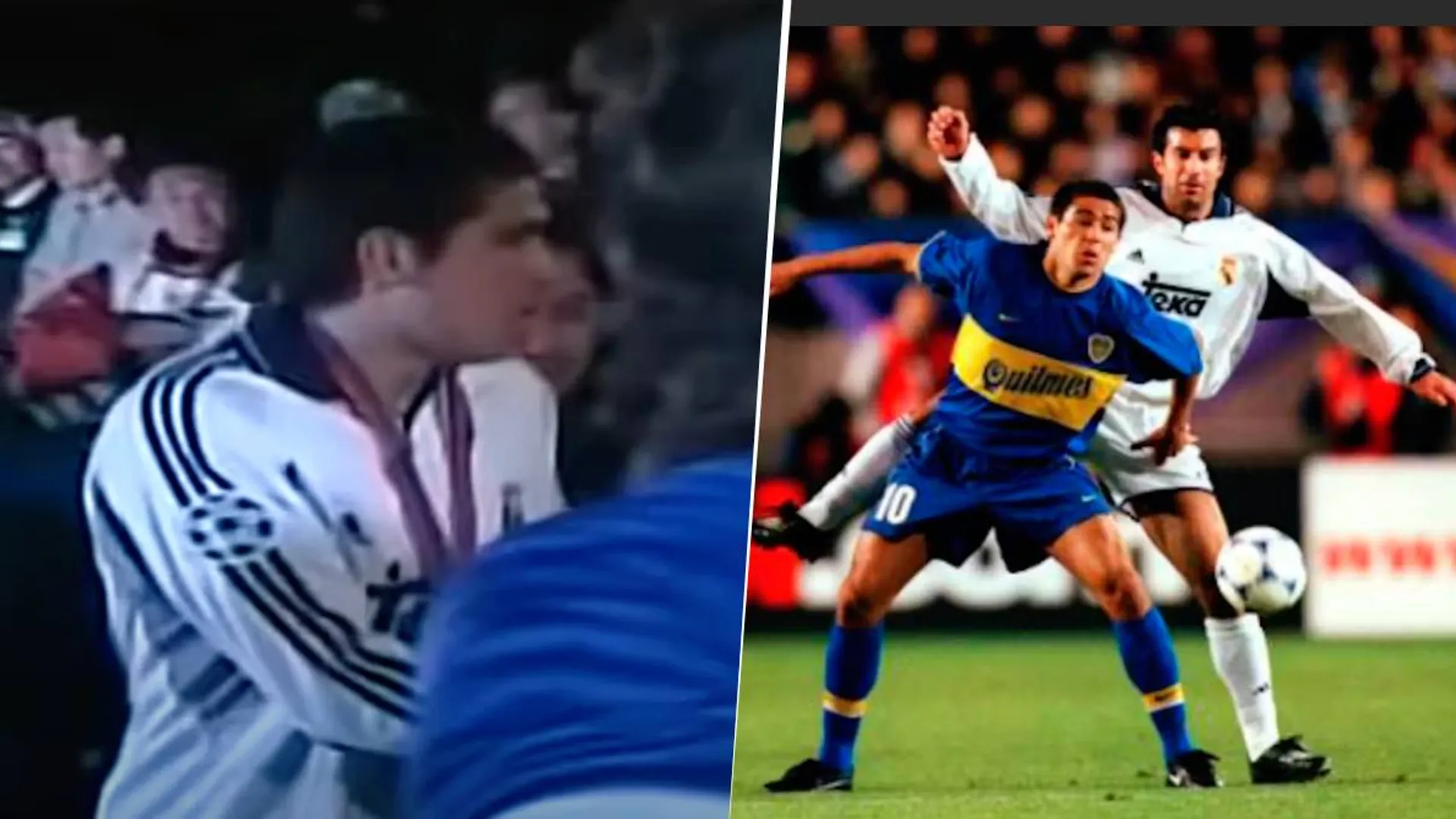 ¿Qué hizo Juan Román Riquelme con la camiseta que le dio Luis Figo en la Intercontinental?