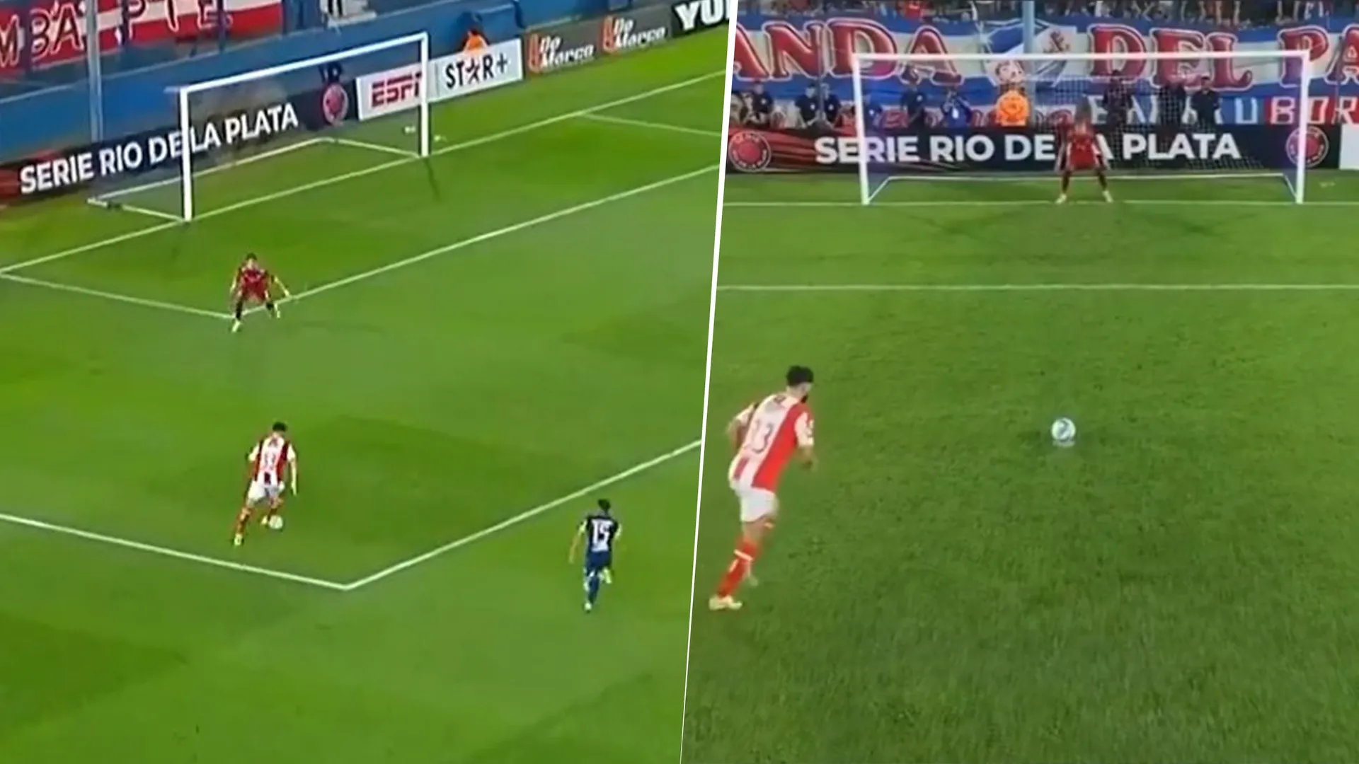Nicolás Orsini en Unión vs. Nacional