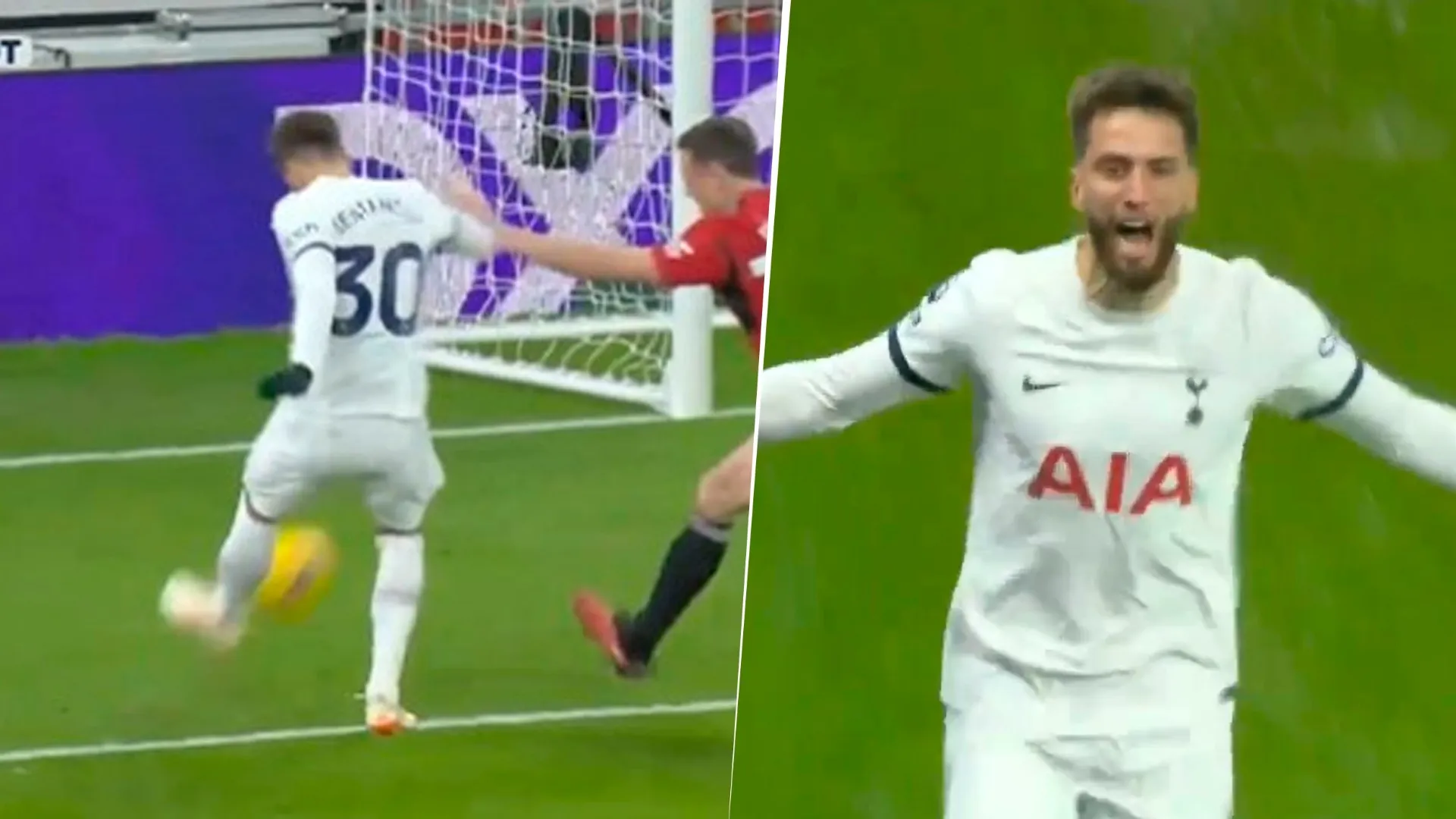 Rodrigo Bentancur fue clave en el empate del Tottenham al marcar un golazo