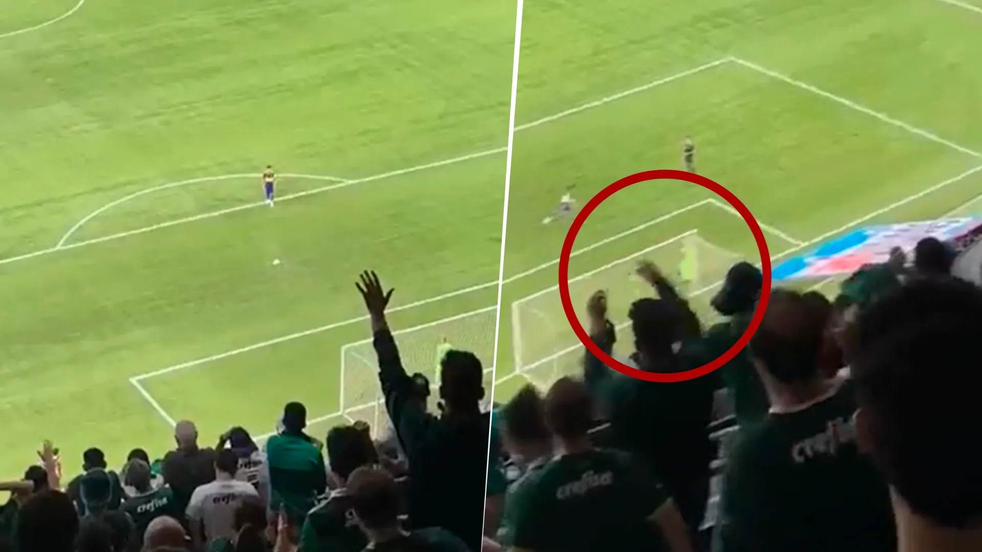 VIDEO | El extraño gesto del arquero de Palmeiras ni bien Boca se clasificó a la final