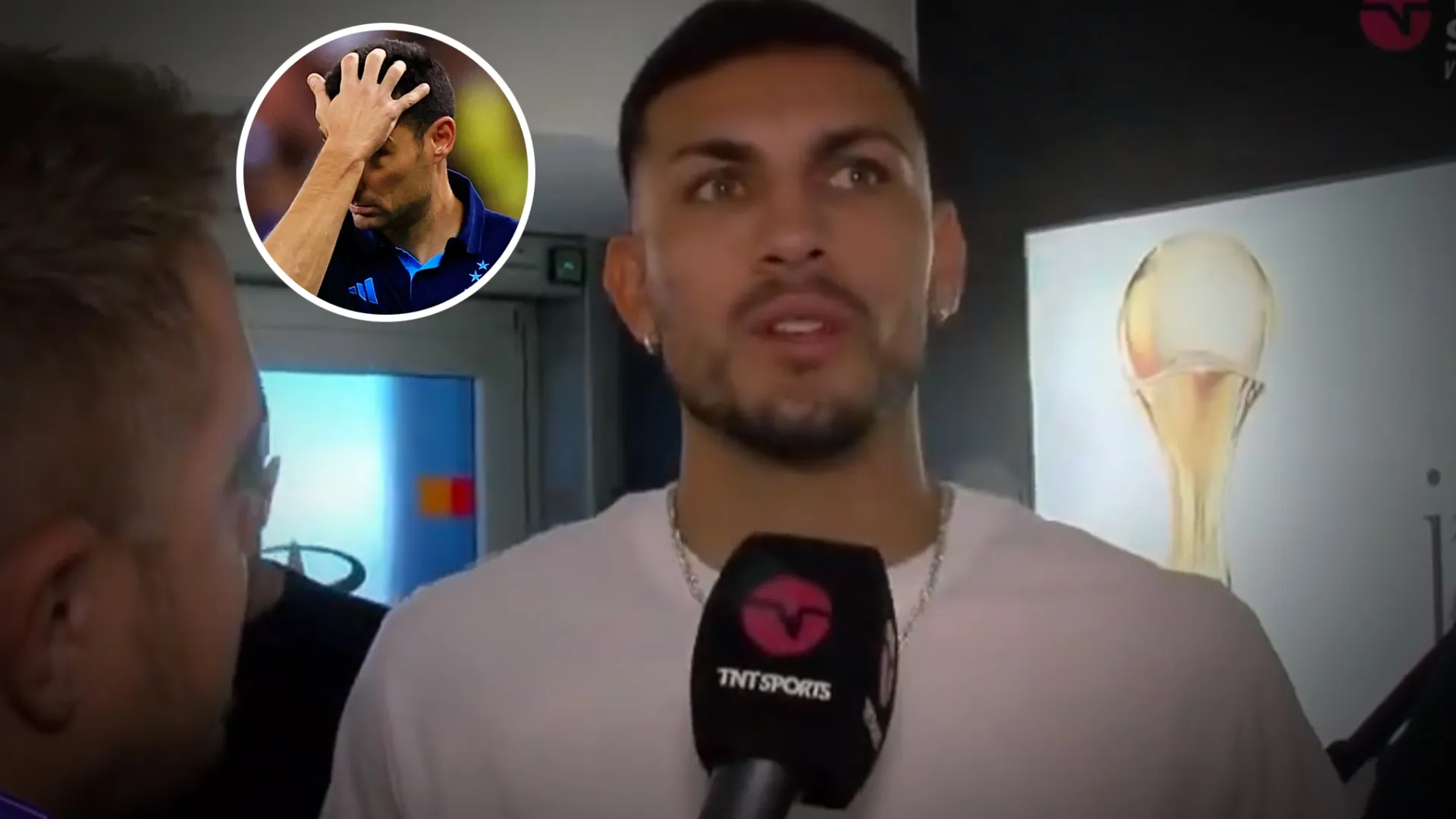 Paredes habló sobre el futuro de Scaloni en la Selección Argentina: "Como le dije a él..."