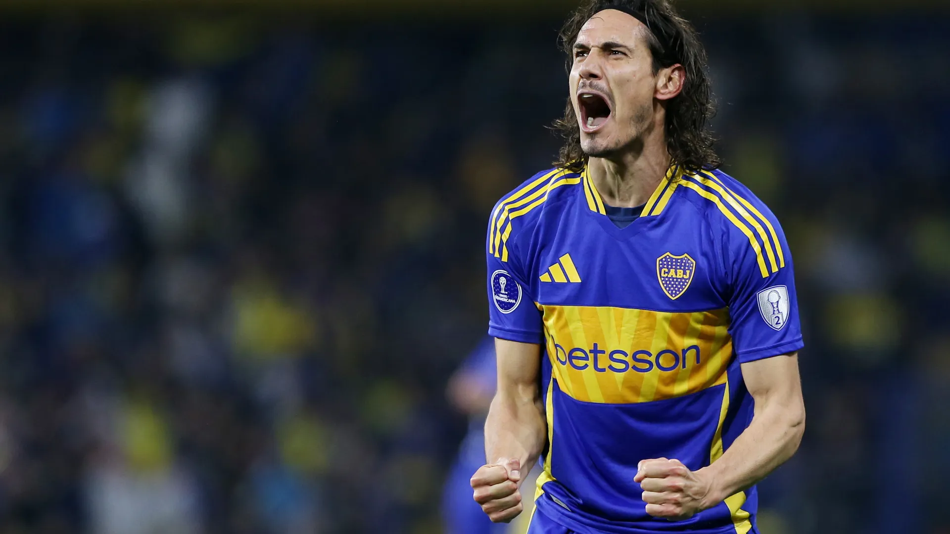 Edinson Cavani en Boca