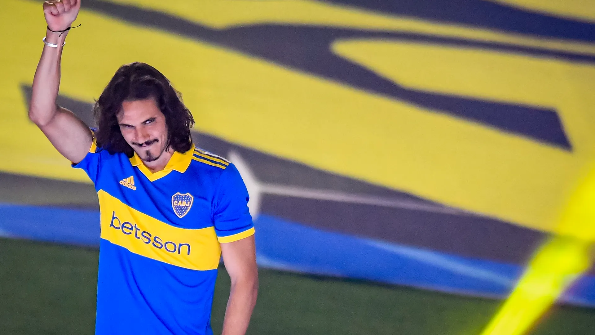 Edinson Cavani en Boca