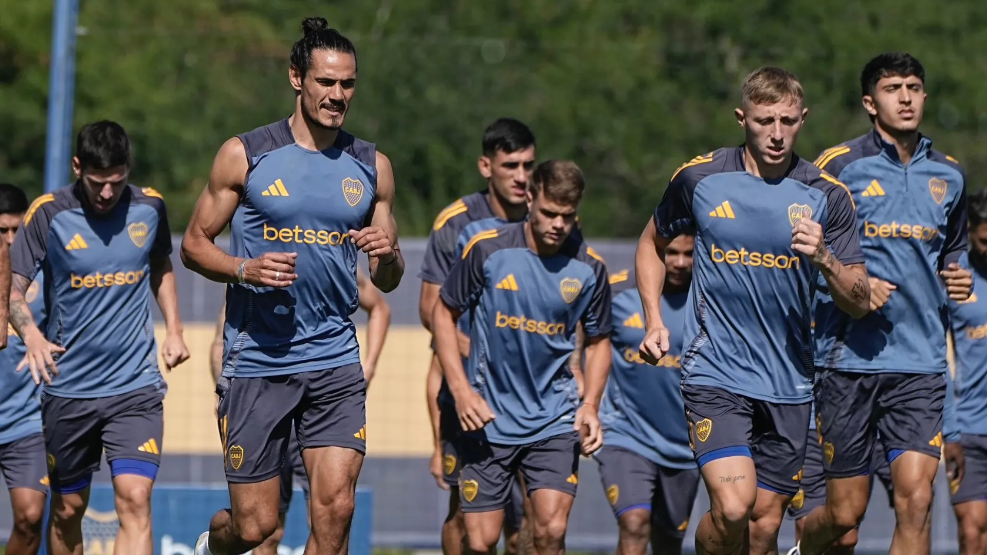 Además de Battaglia, Ander Herrera y Tomás Belmonte volvieron a trabajar con normalidad