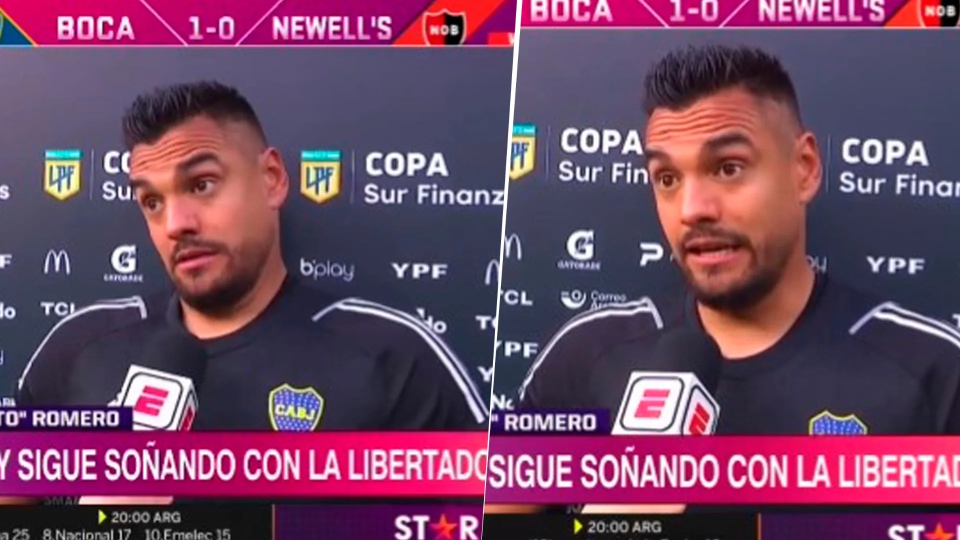 Chiquito Romero volvió a hablar de la final: "Sabíamos..."