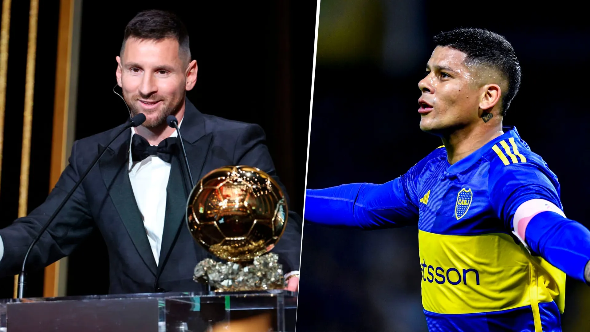 El emotivo mensaje de Rojo a Messi después de su octavo Balón de Oro