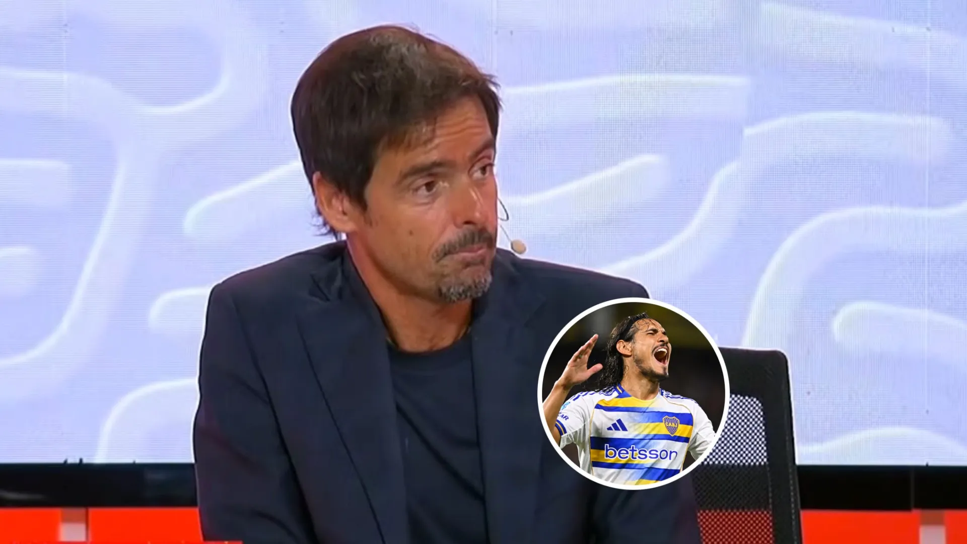 Mariano Closs atacó a Cavani por su presente en Boca: "Elige cuándo trotar y cuándo ir al banco"