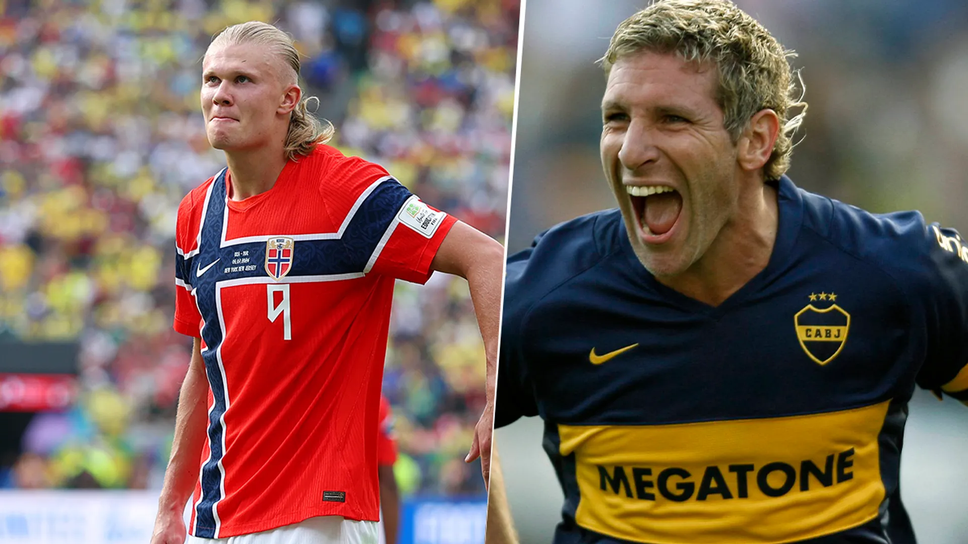 La curiosa comparación entre Erling Haaland y Martín Palermo: "Hacen los mismos goles"